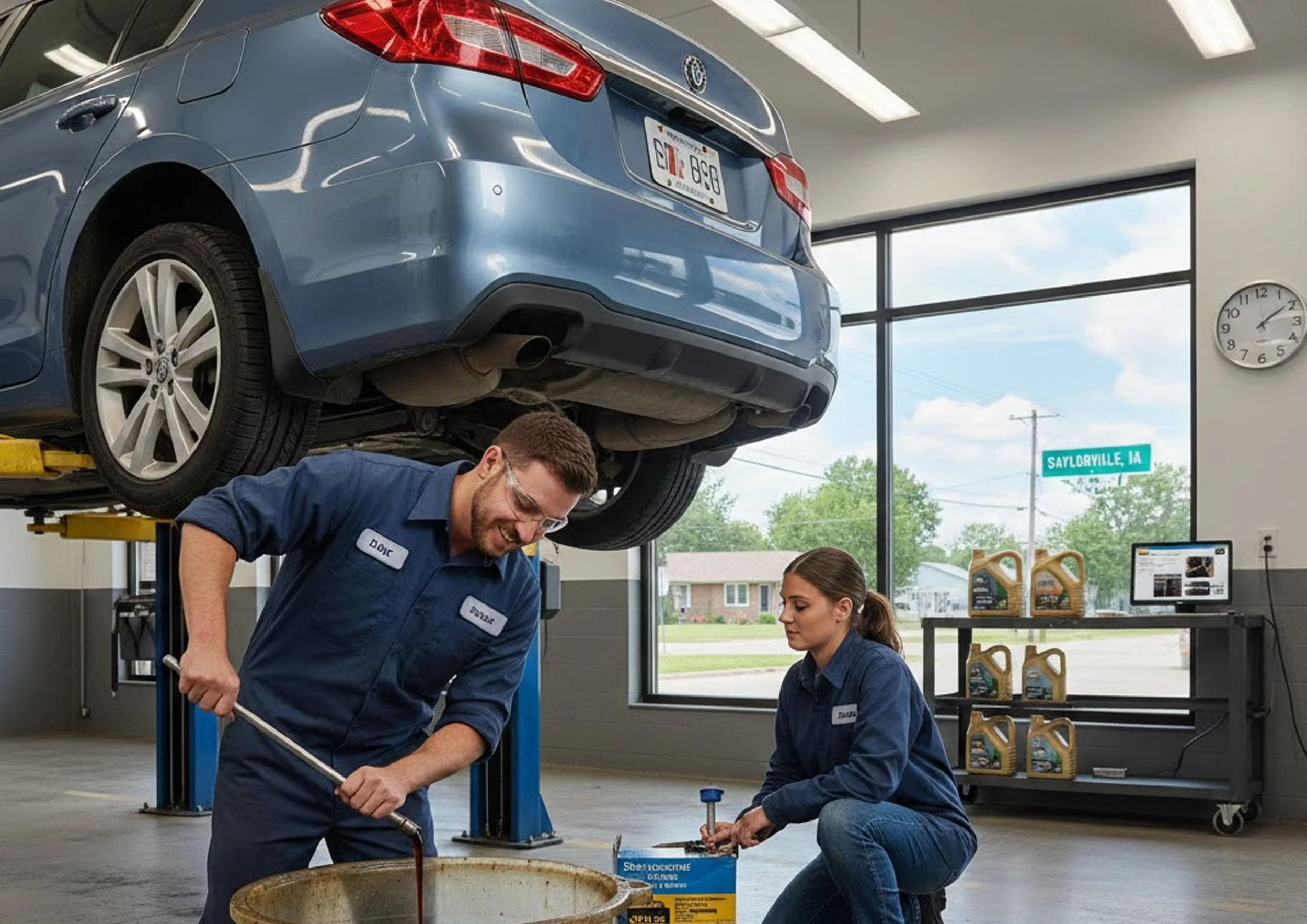 Quick and Affordable Oil Change in Saylorville, IA