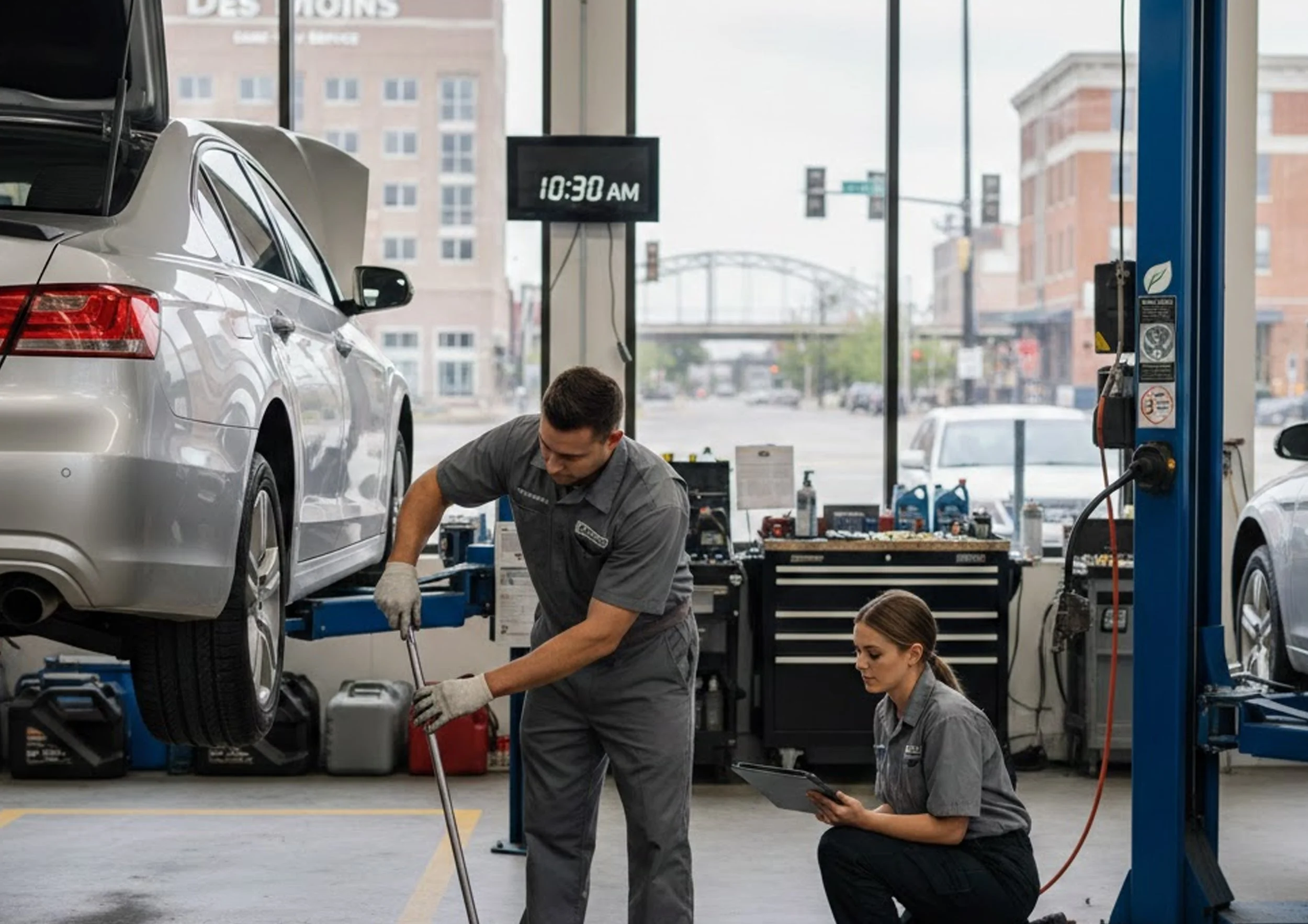 Quick Oil Change Service in Des Moines, IA: Get Back on the Road Fast