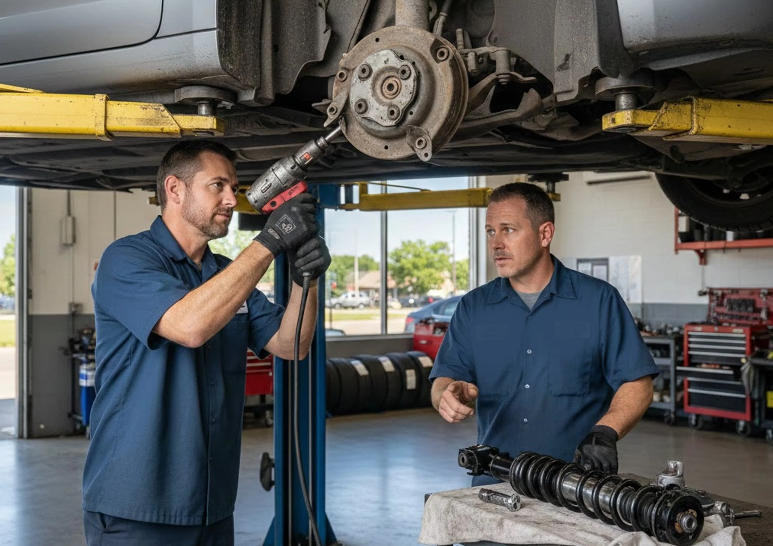 Shocks and Struts Replacement in Des Moines, IA: Ride Comfort Explained