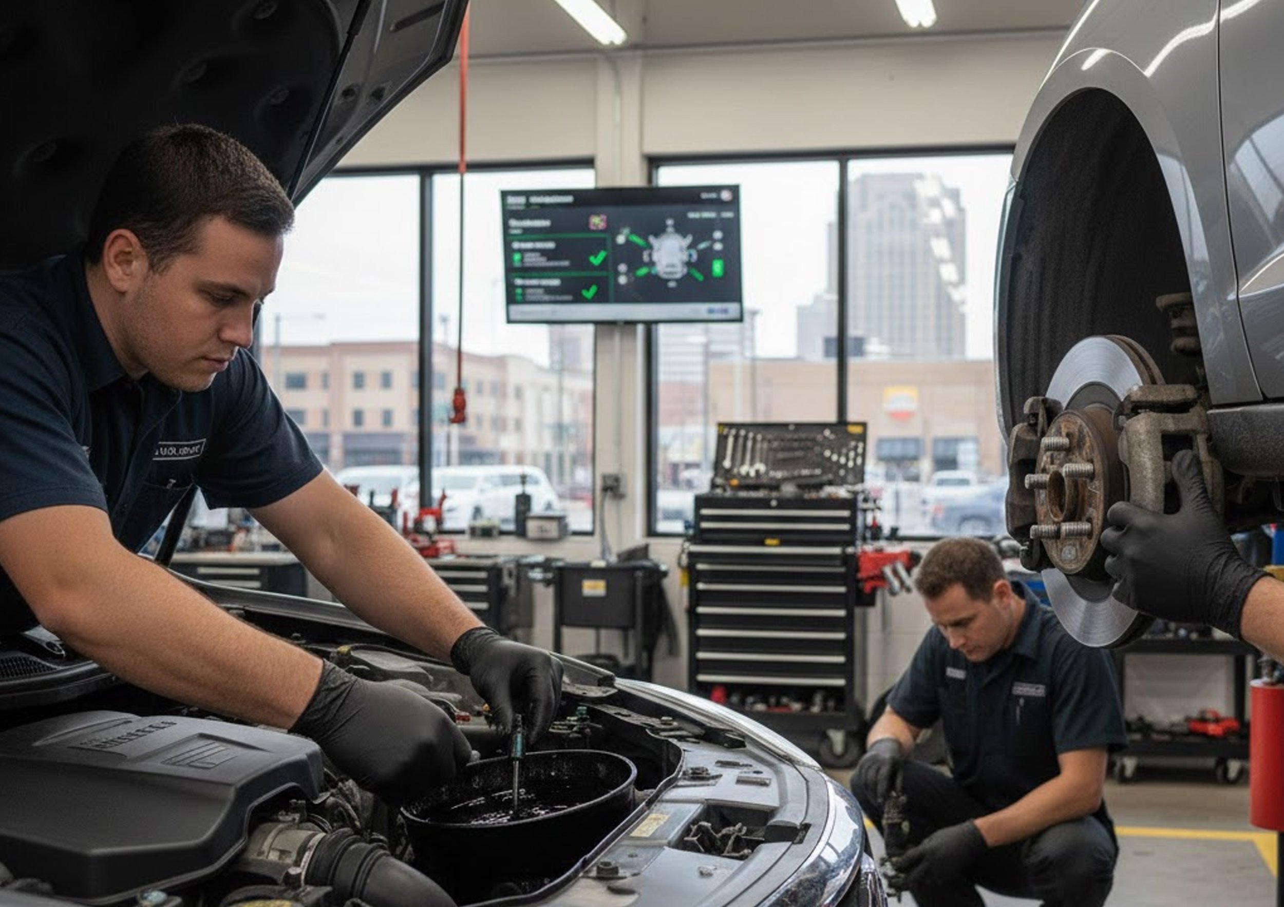 Oil Change and Brake Service Combo in Des Moines, IA