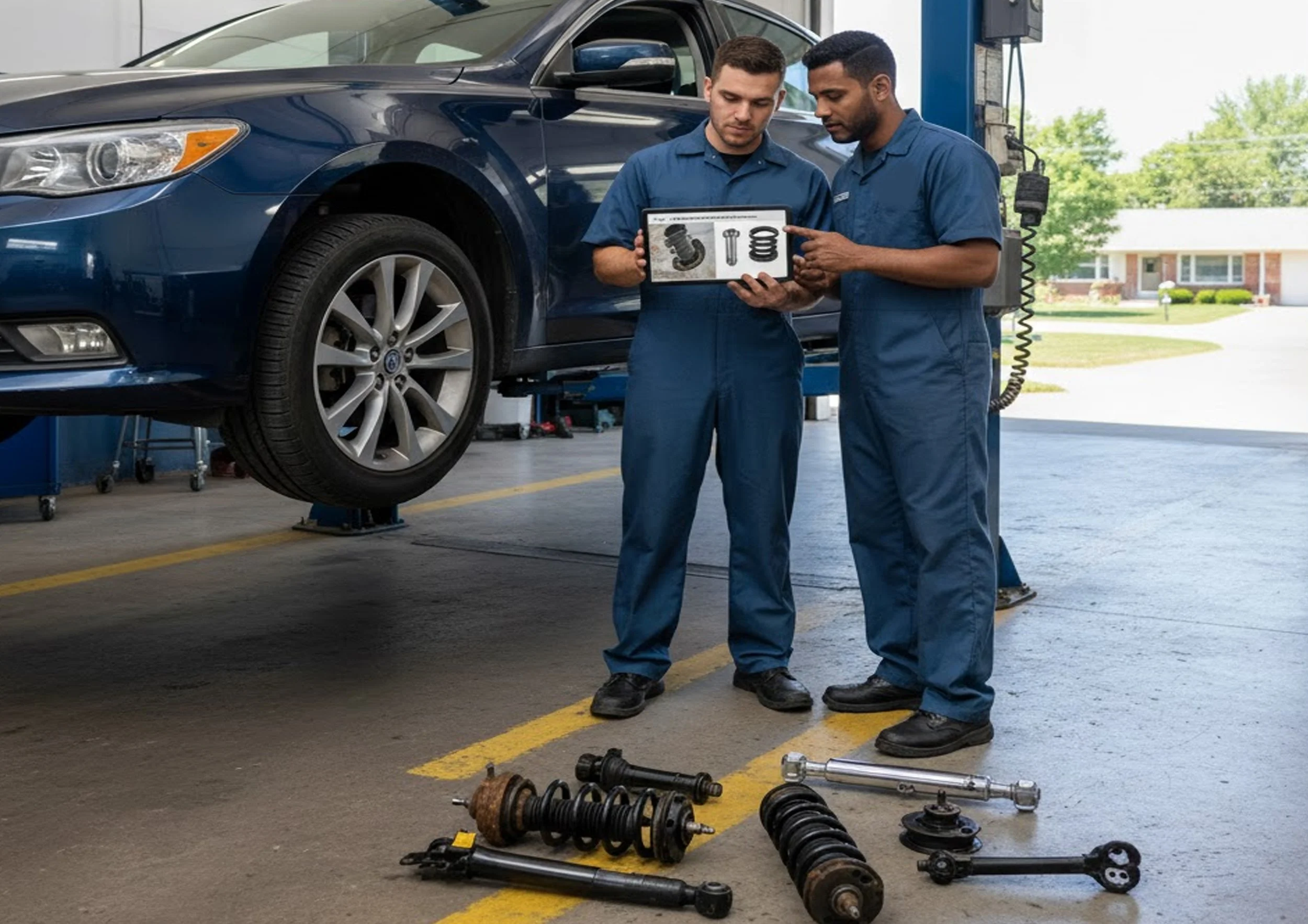 Shocks and Struts Replacement in Johnston, IA: Ride Comfort Explained