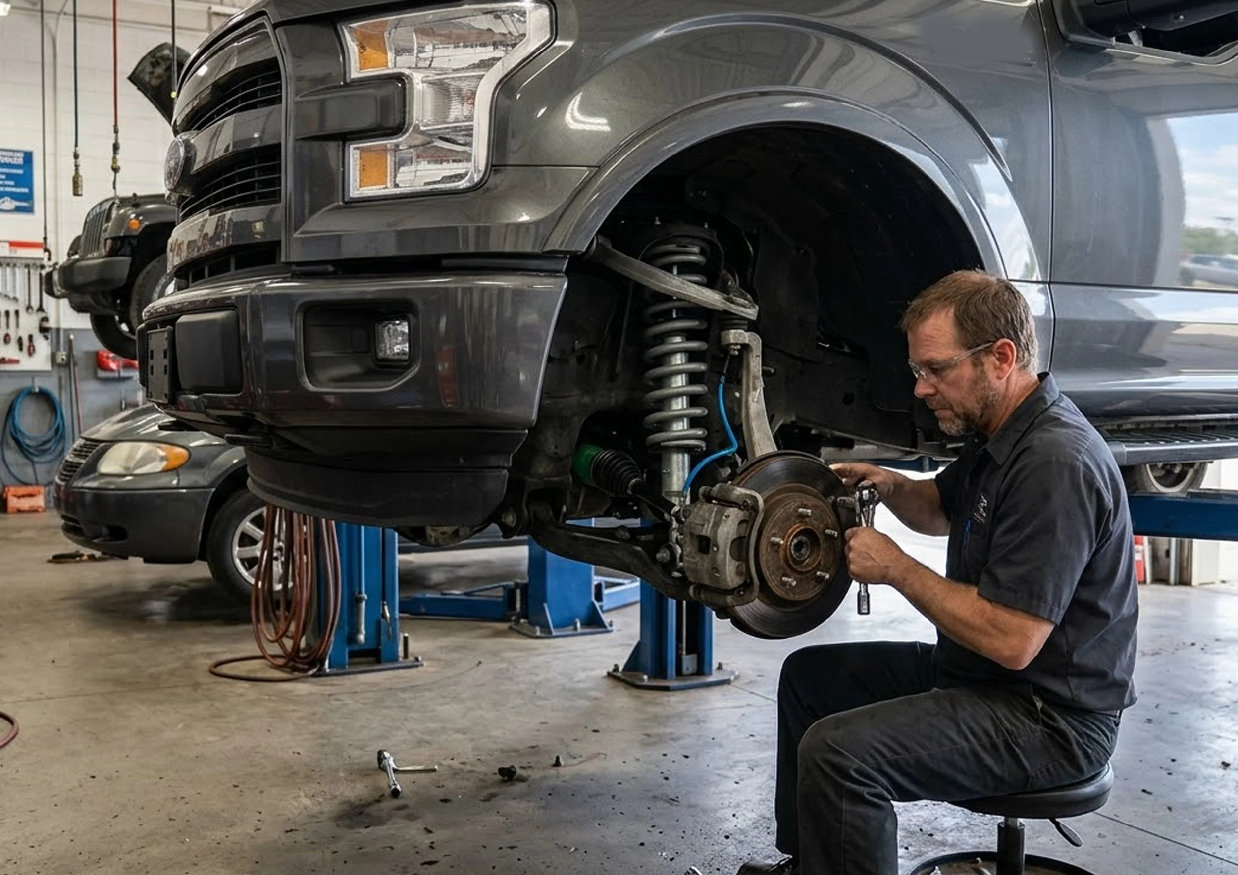 Suspension and Brake Repair Services in Alleman, IA