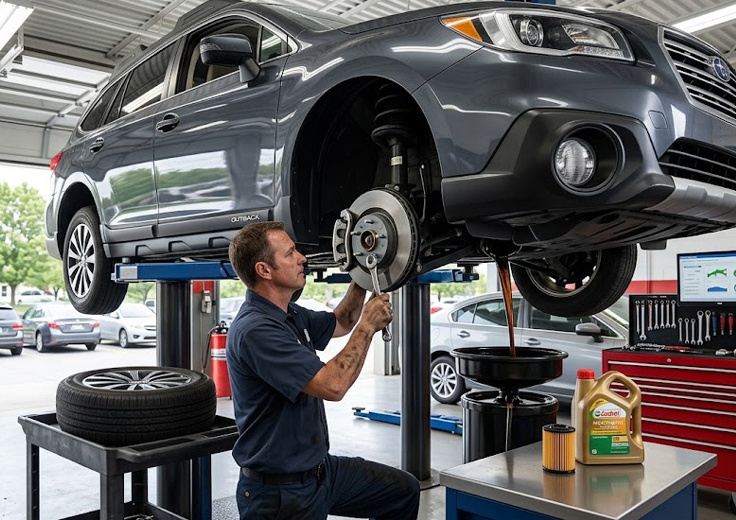 Oil Change and Brake Service Combo in Clive, IA