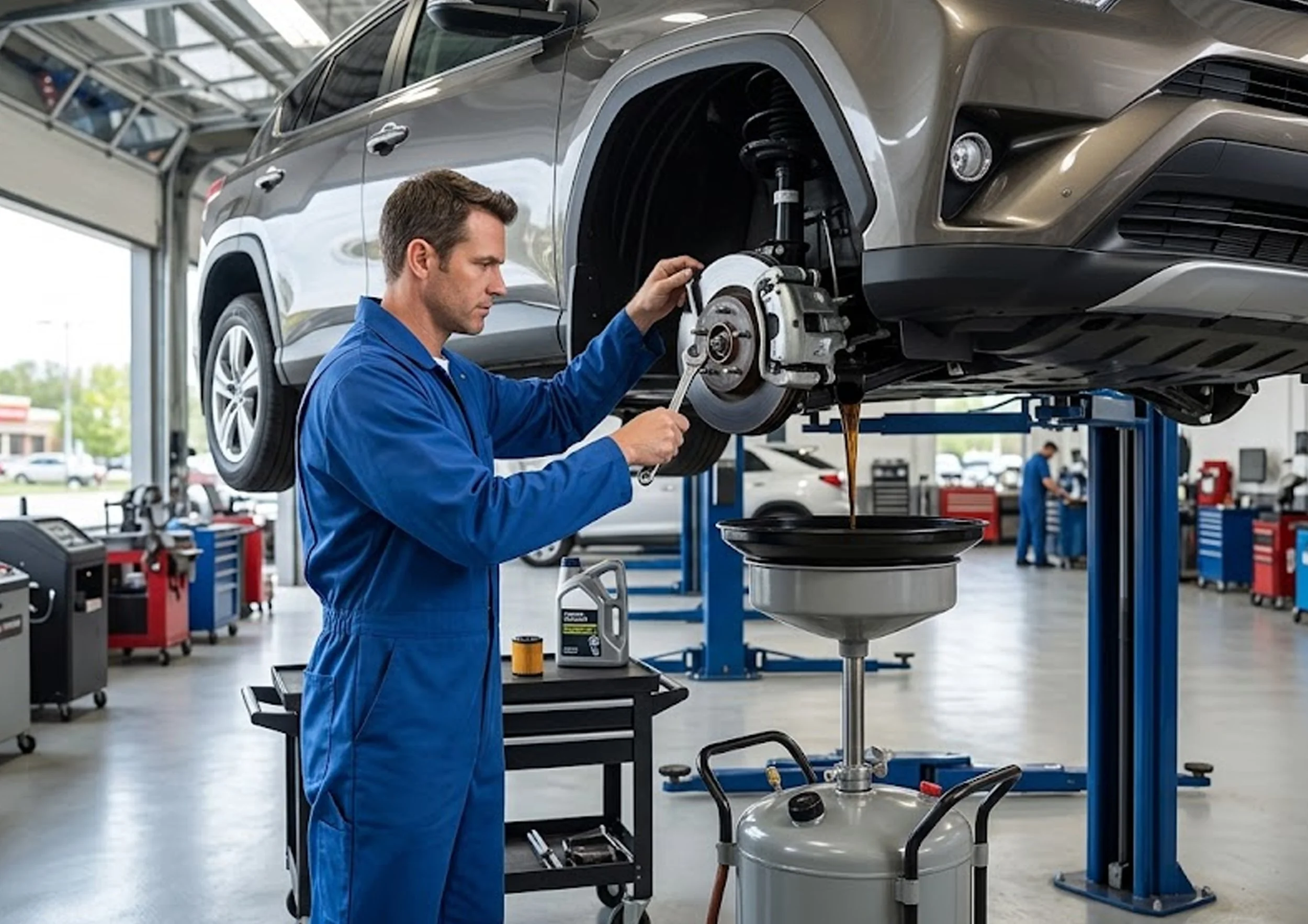 Oil Change and Brake Service Combo in Windsor Heights, IA