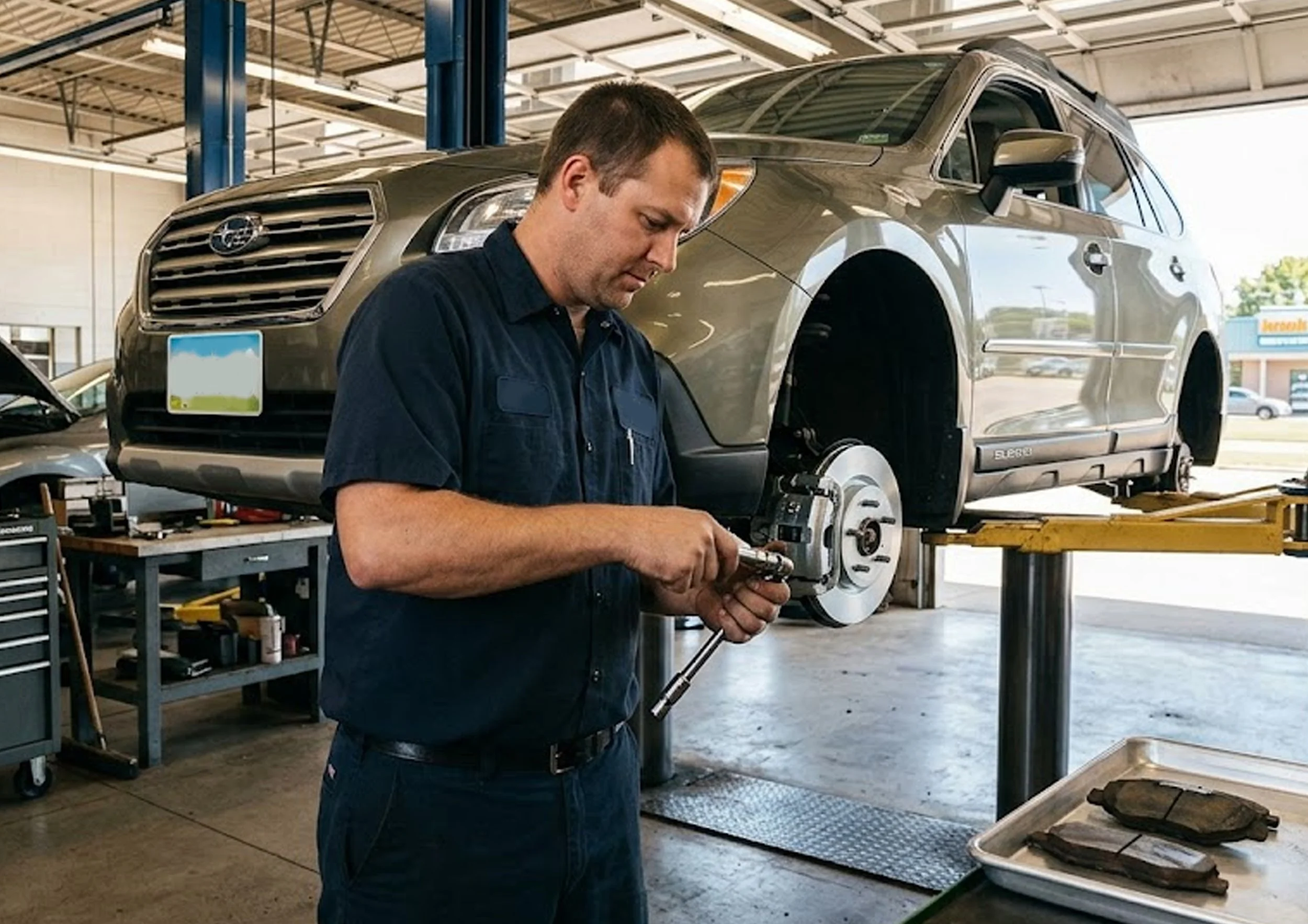       
  
    Your brakes are one of the most important safety systems on your vehicle. Whether you are commuting through West Des Moines, driving into Des Moines, or taking the family around town, dependable brakes help keep you safe and in control.