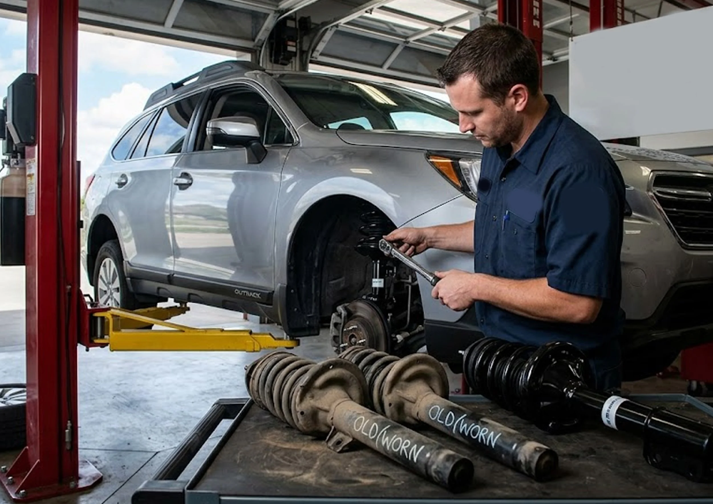 Shocks and Struts Replacement in West Des Moines, IA: Ride Comfort Explained