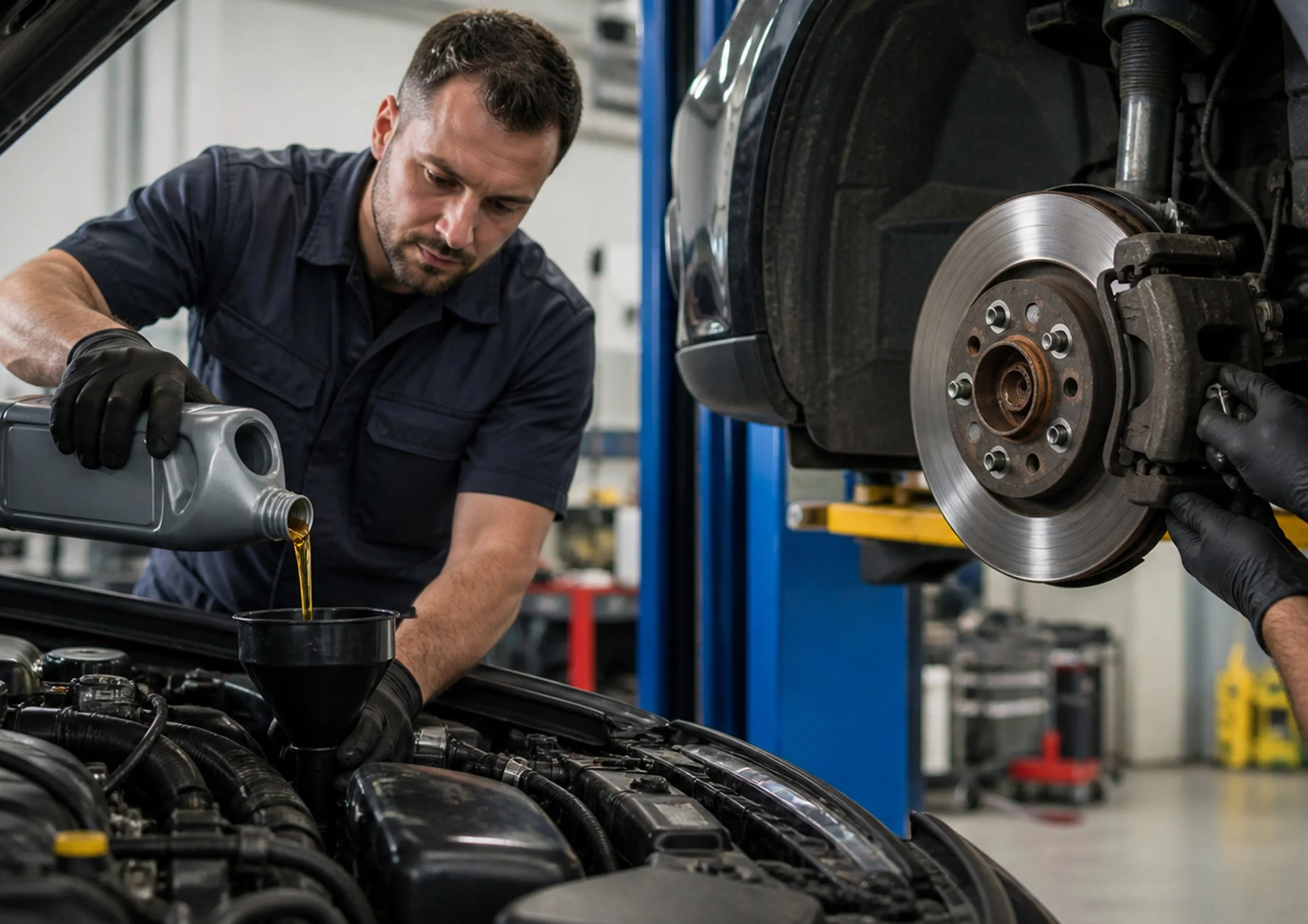 Oil Change and Brake Service Combo in Grimes, IA