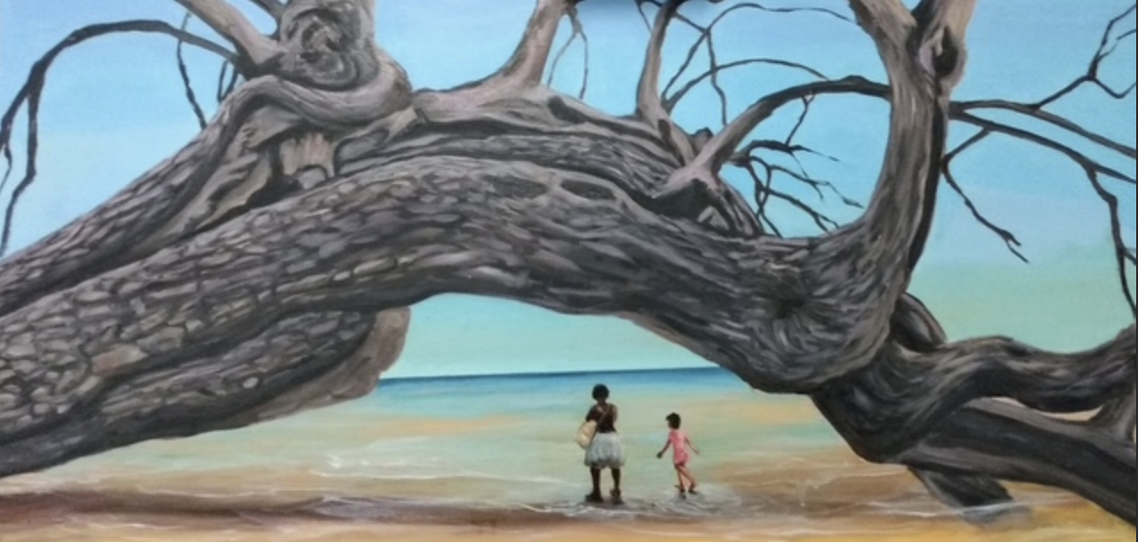 Jeanine Hill-Soldner   WHAT NEXT
Oil on Canvas
24" W x 48" H
$2,300