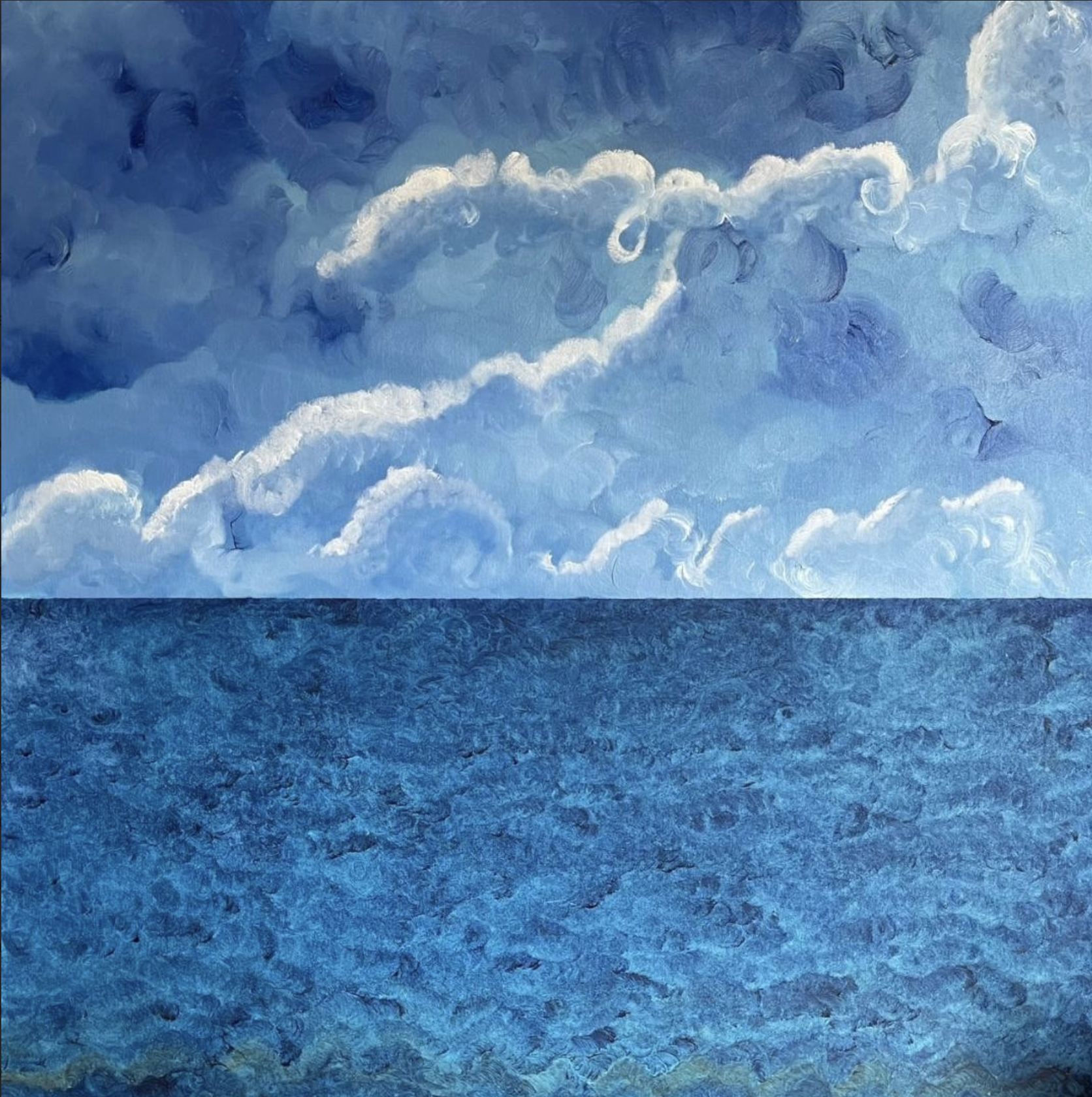 Waseed Rahman - UNBOUNDED HORIZON
Oil on Canvas
36"W x 36"H
$35,000