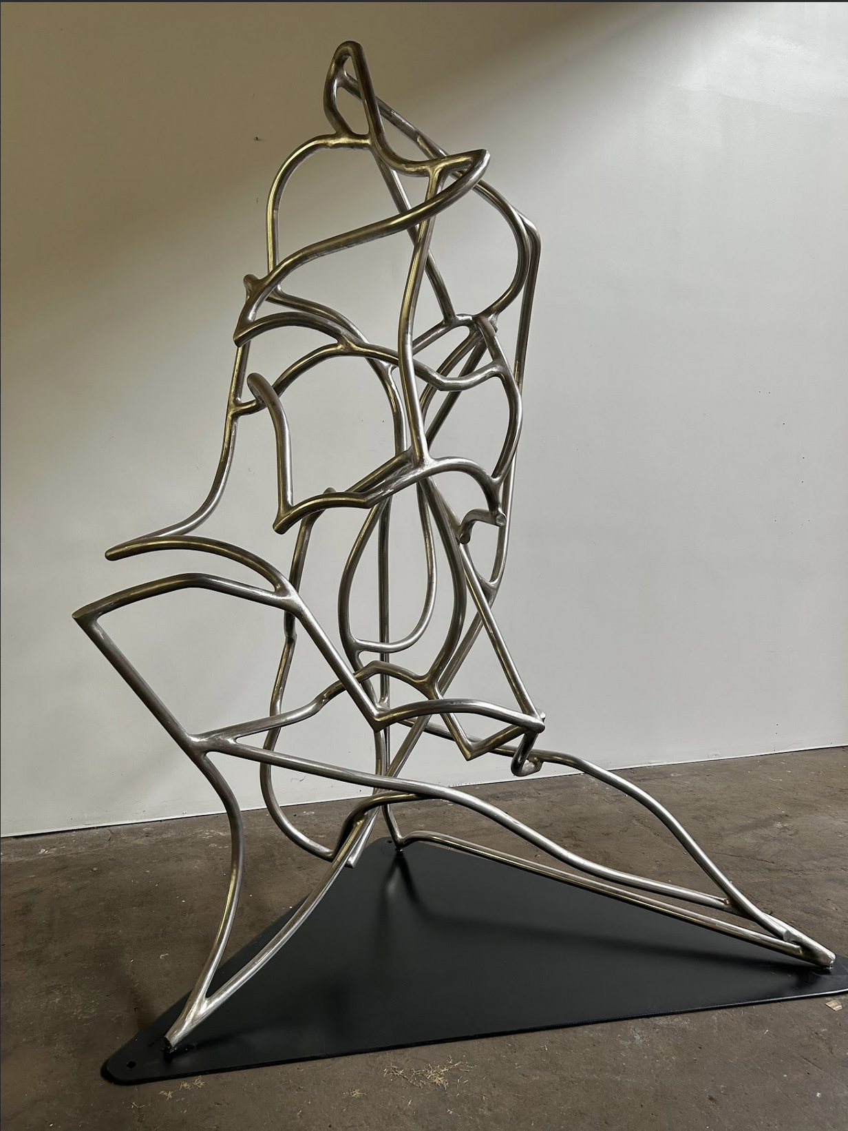 Brian Monaghan -INTRIGUE
Stainless steel bar 
8'W x 4.5'D x 9'H  
900 lbs - OUTDOORS 
$45,000