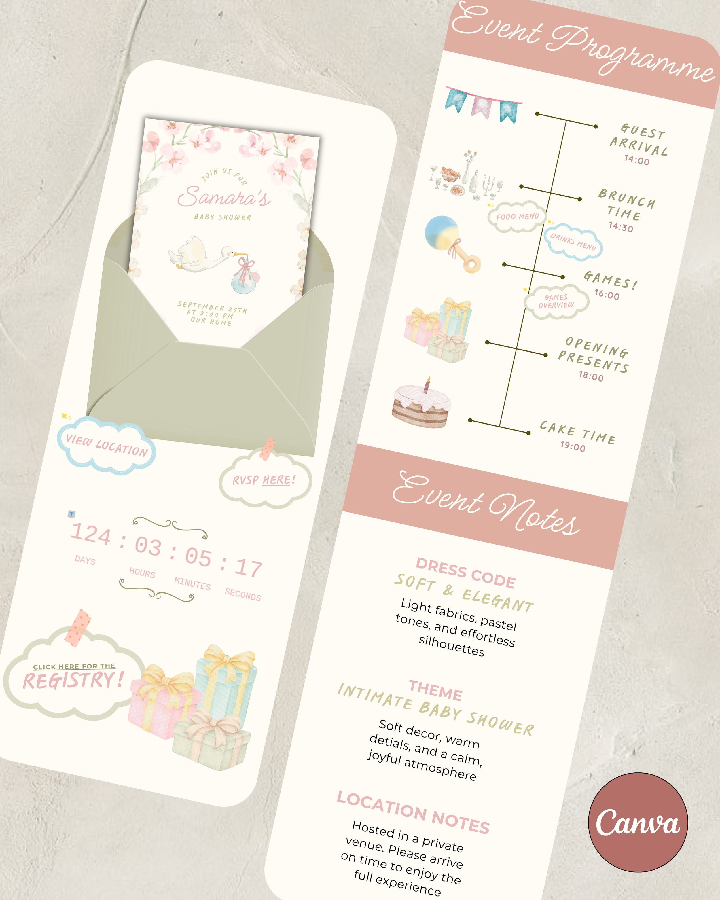 Meadow Website Invitation