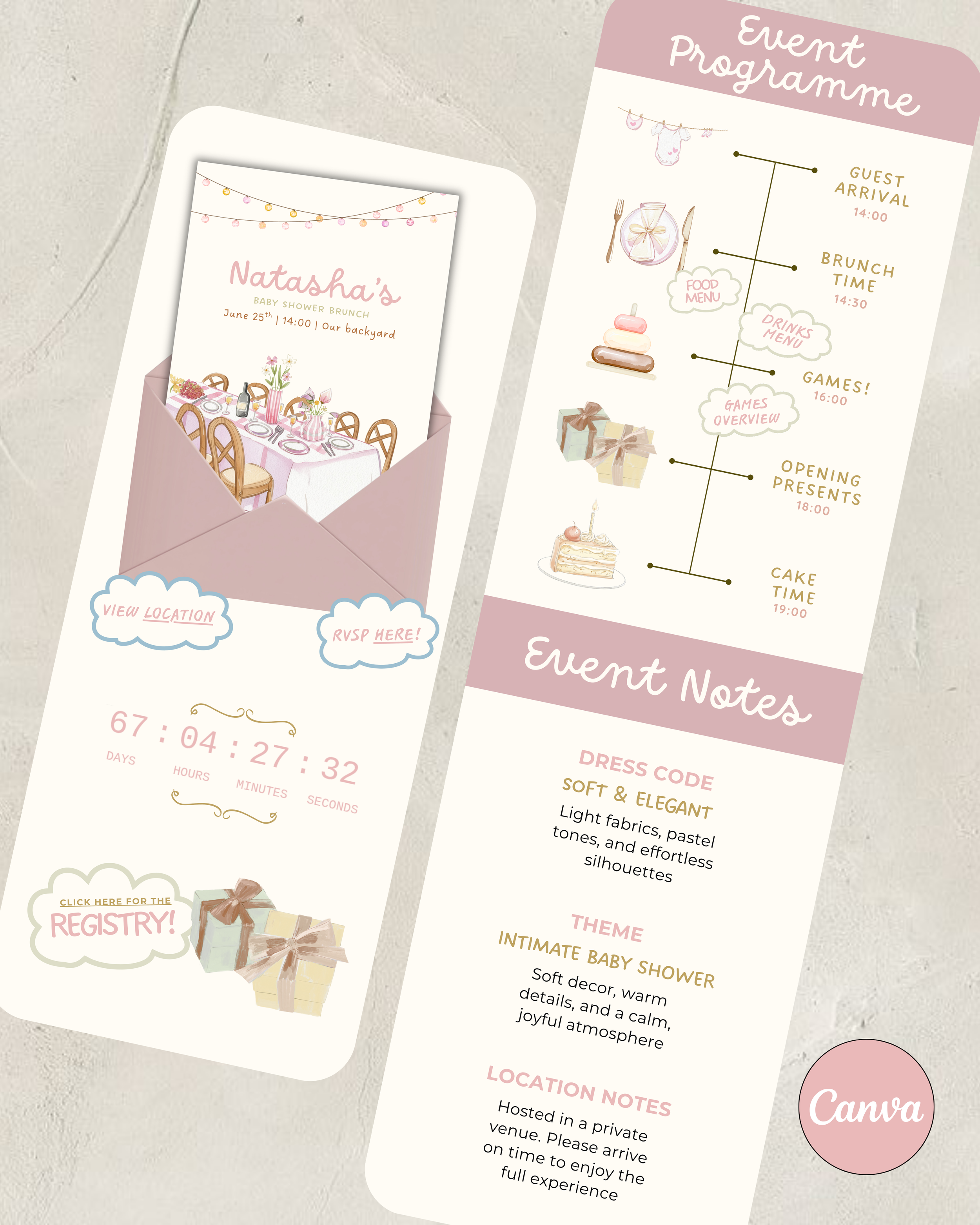 Posie Website Invitation