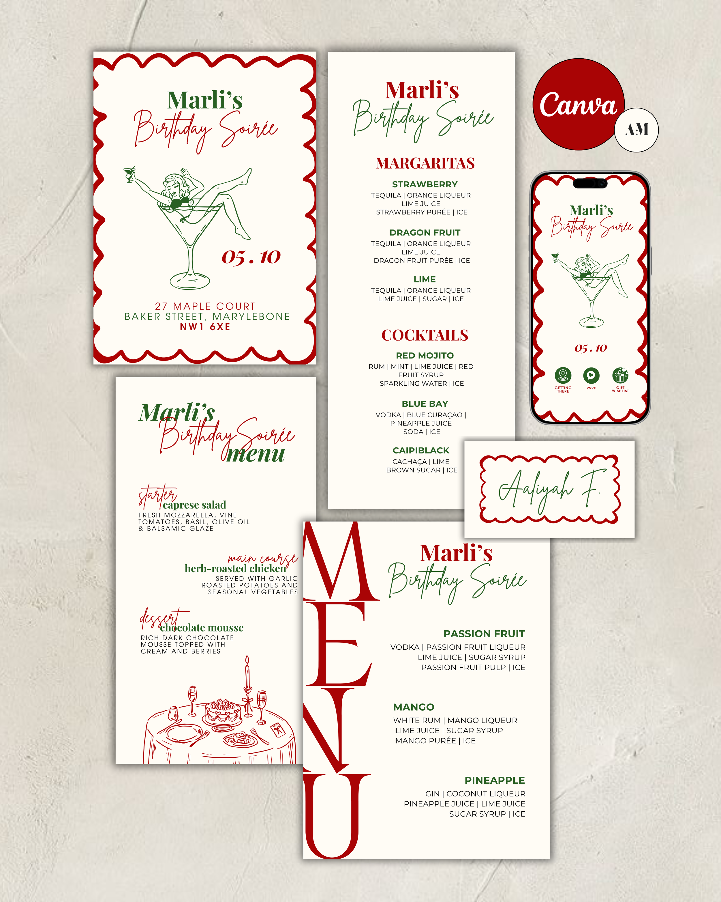 Marli Party Stationery Bundle