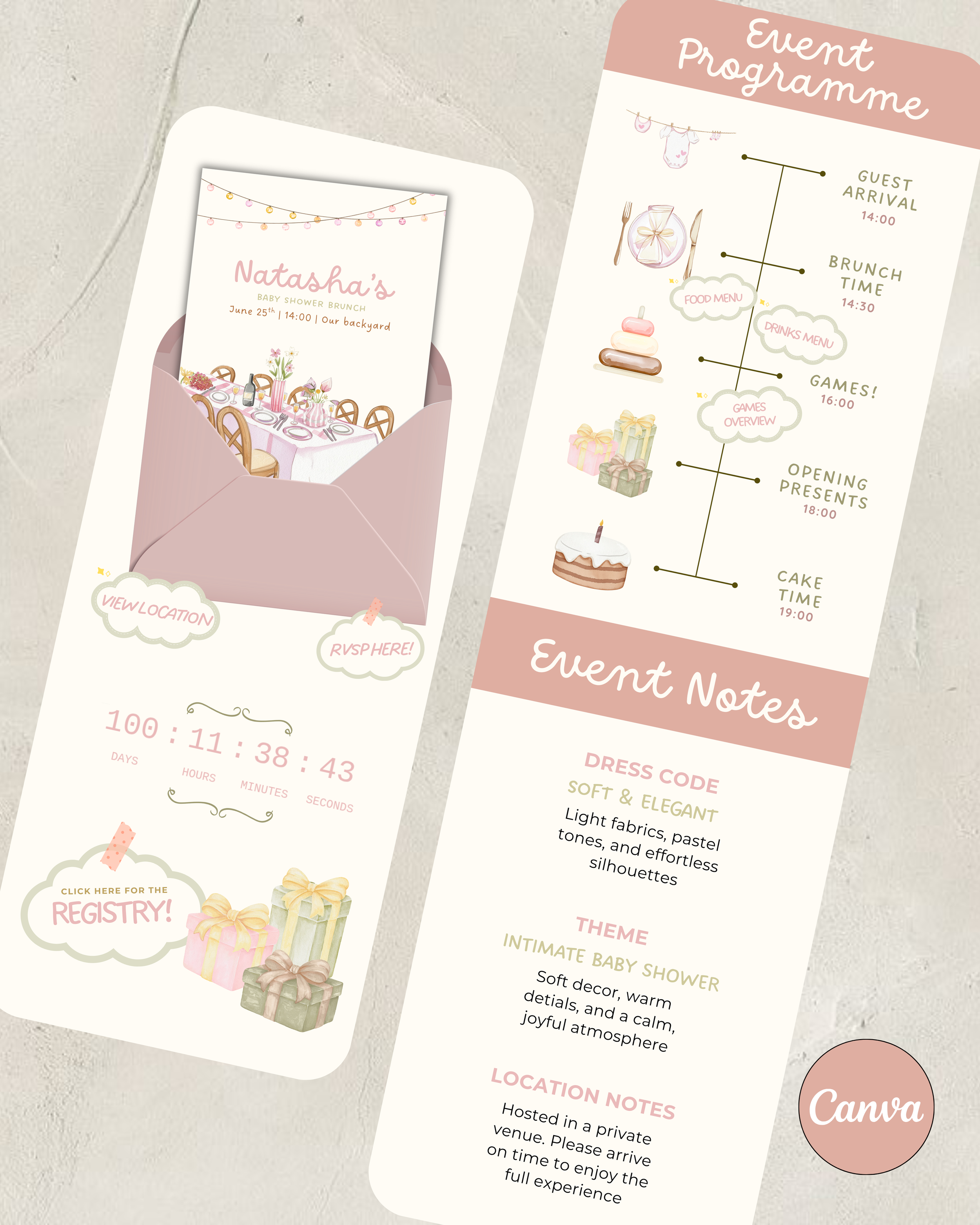 Posie Website Invitation