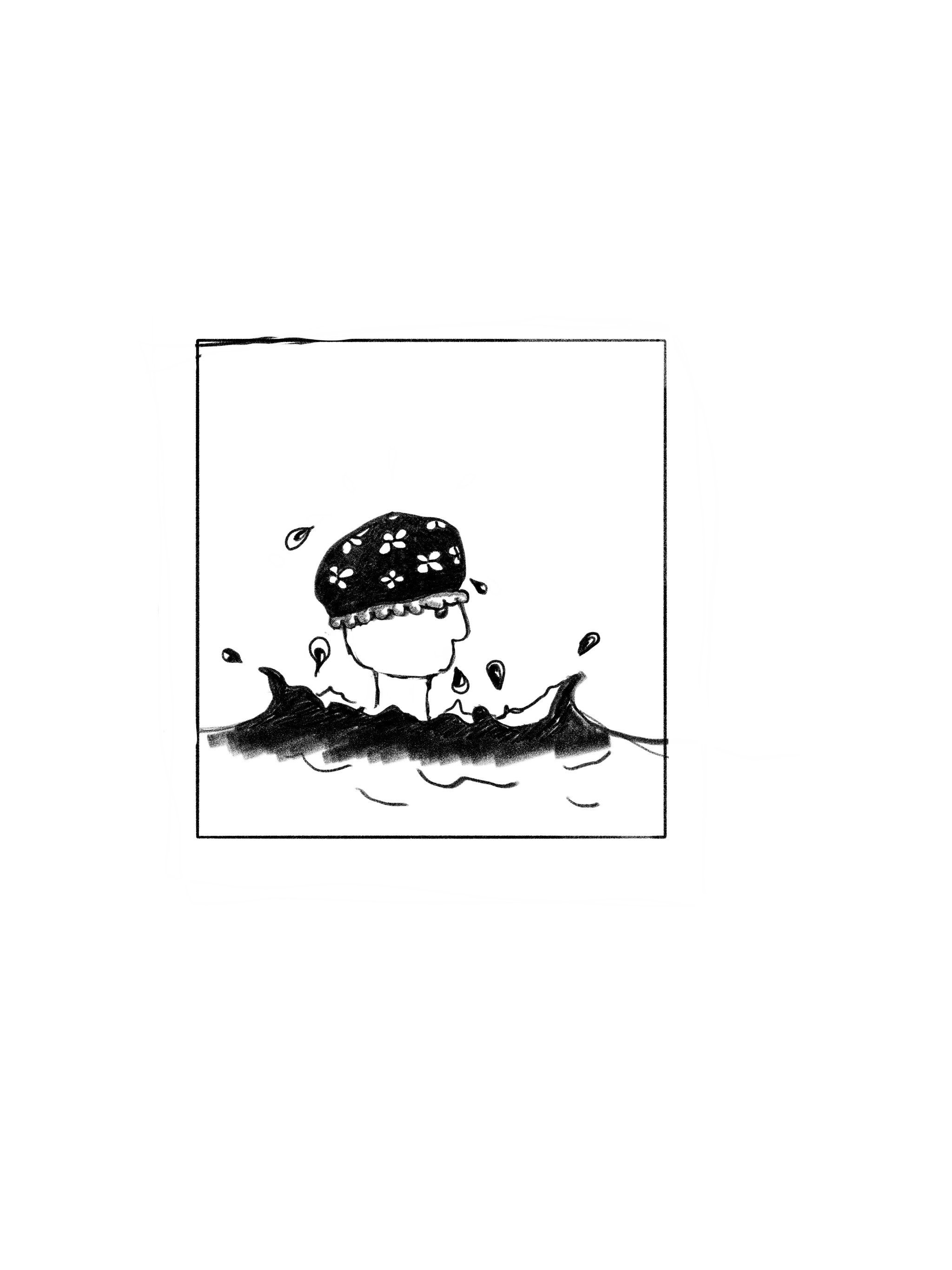 Get your head above water. Resurface illustration 