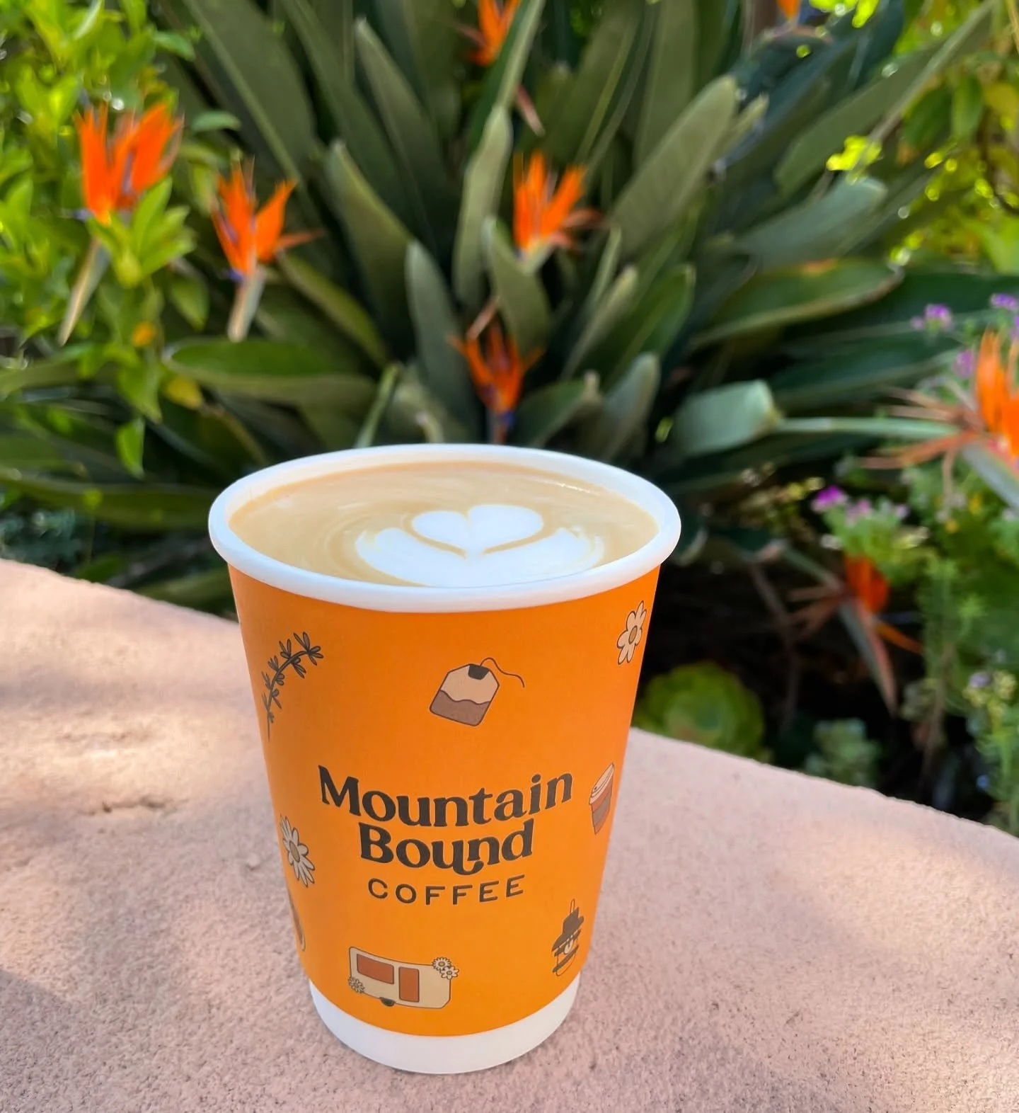 If you&rsquo;ve stopped by the trailer the last couple weekends you&rsquo;ve likely already met our colorful new cups! They were designed to match the playful, adventurous vibe of Mountain Bound and we hope they make your weekend mornings even more s