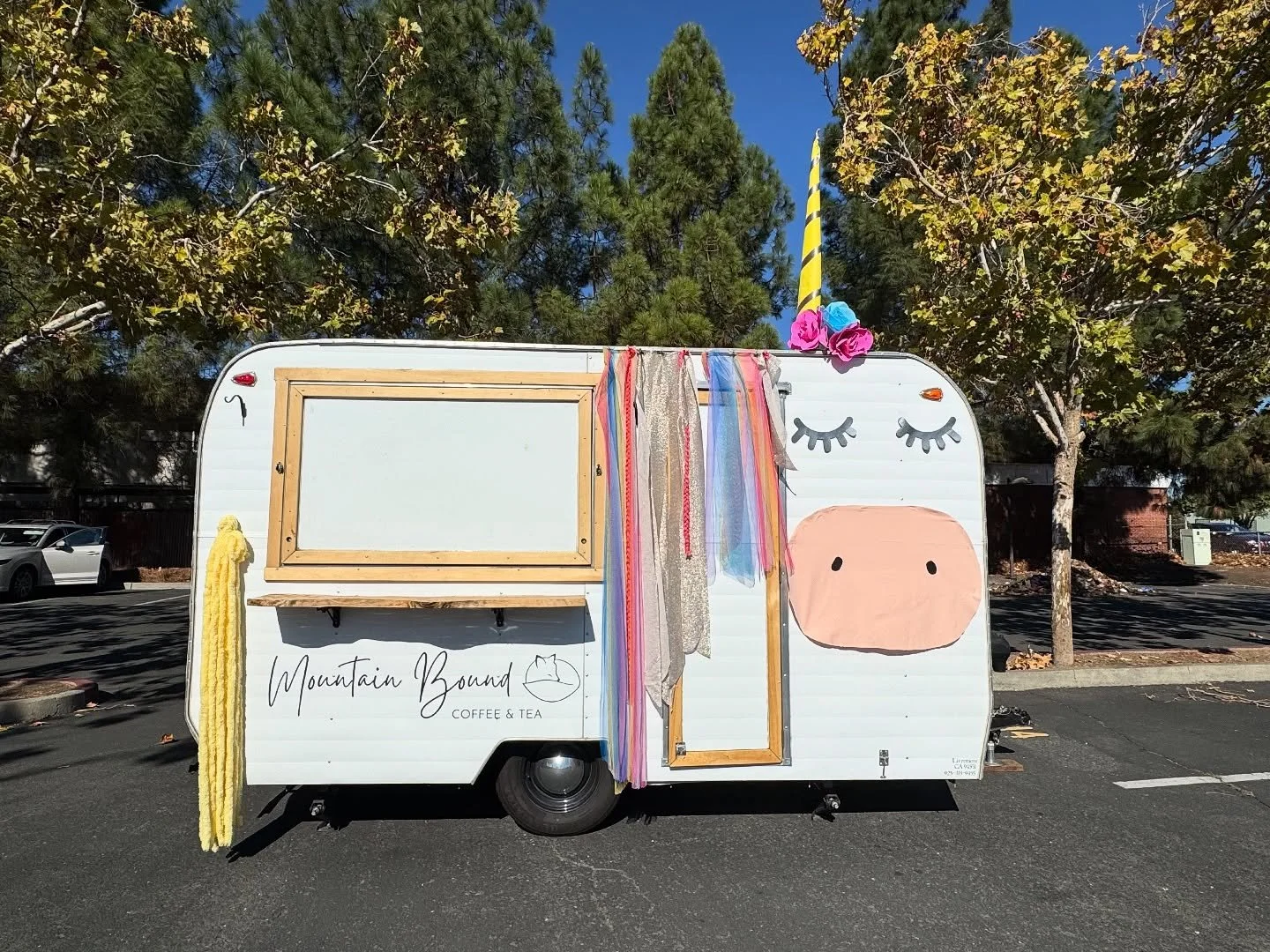 Mountain Bound&rsquo;s all dressed up as a unicorn this Halloween! 🦄✨