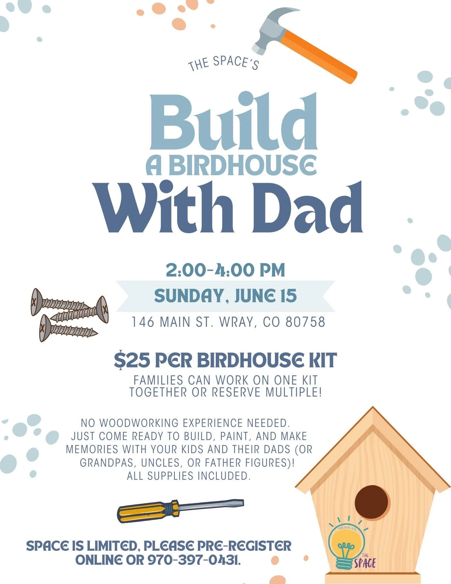 Build a Birdhouse with Dad