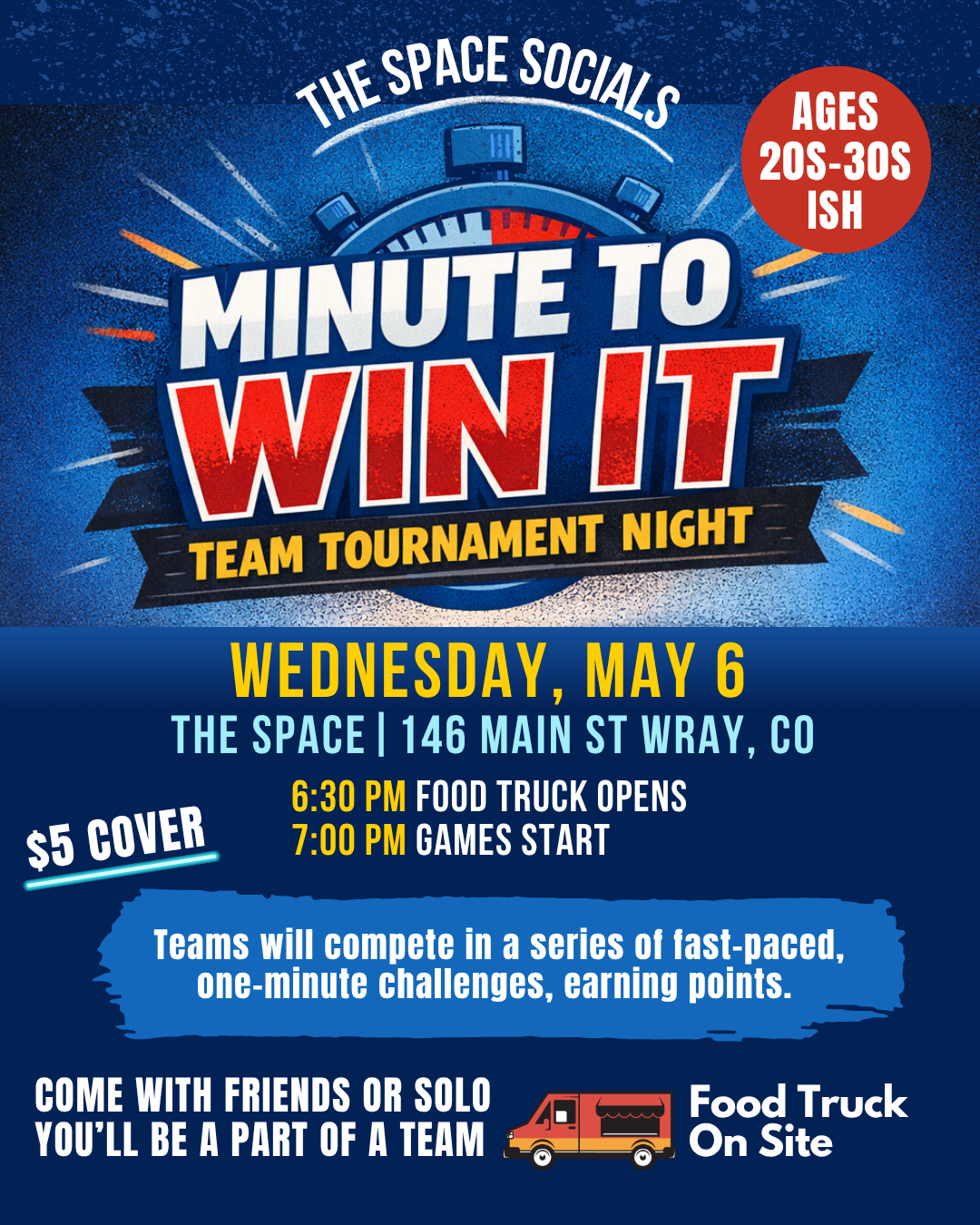 Space Social Minute to Win It