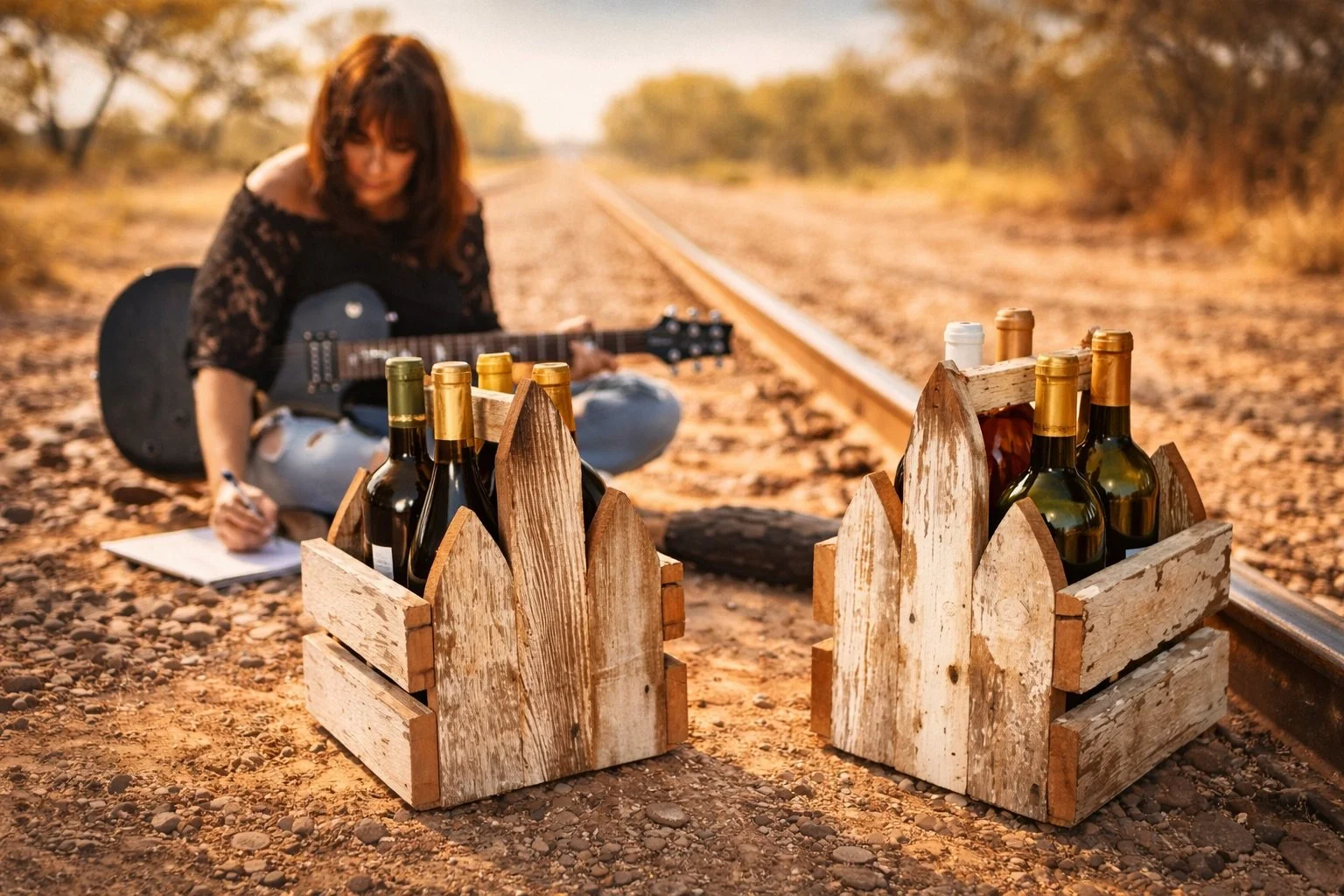 Wine Tasting and Janelle Irwin