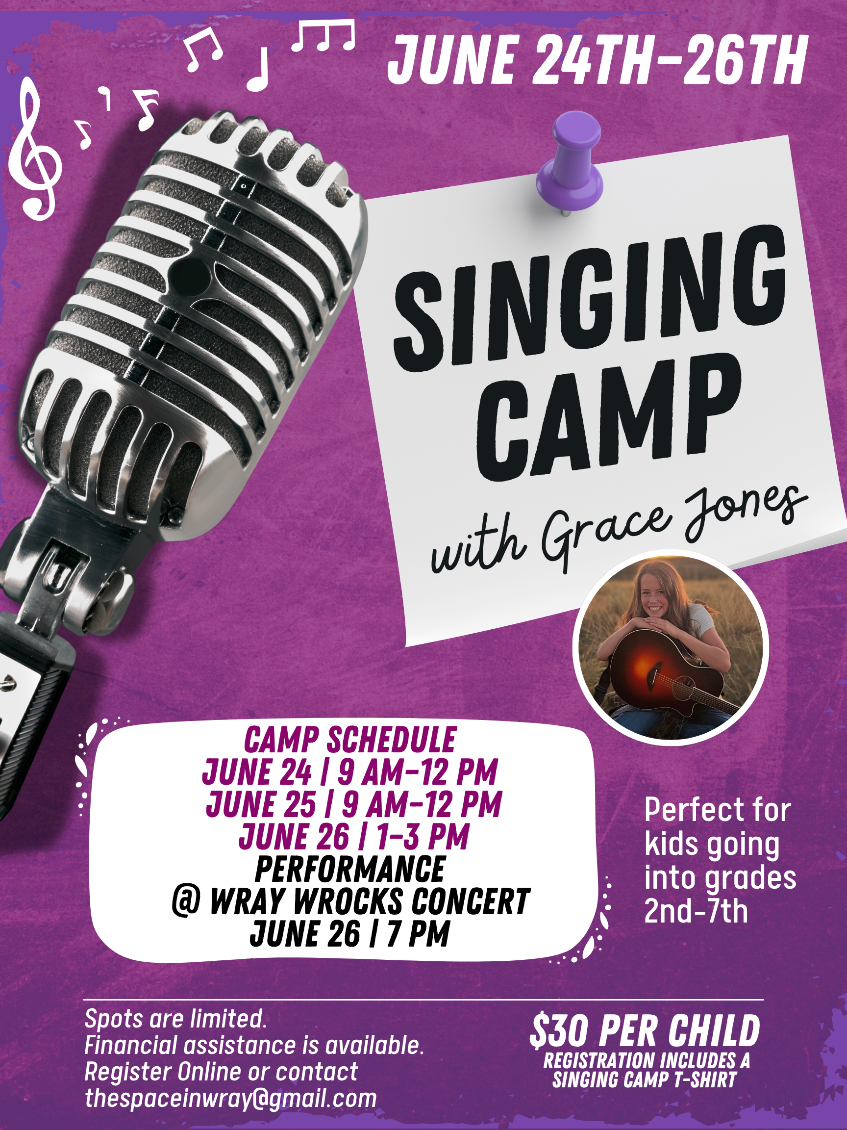 Singing Camp Day 1