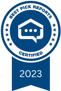 Best Pick Report 2023 Service Award – Monova Homes remodeling contractor Northern Virginia