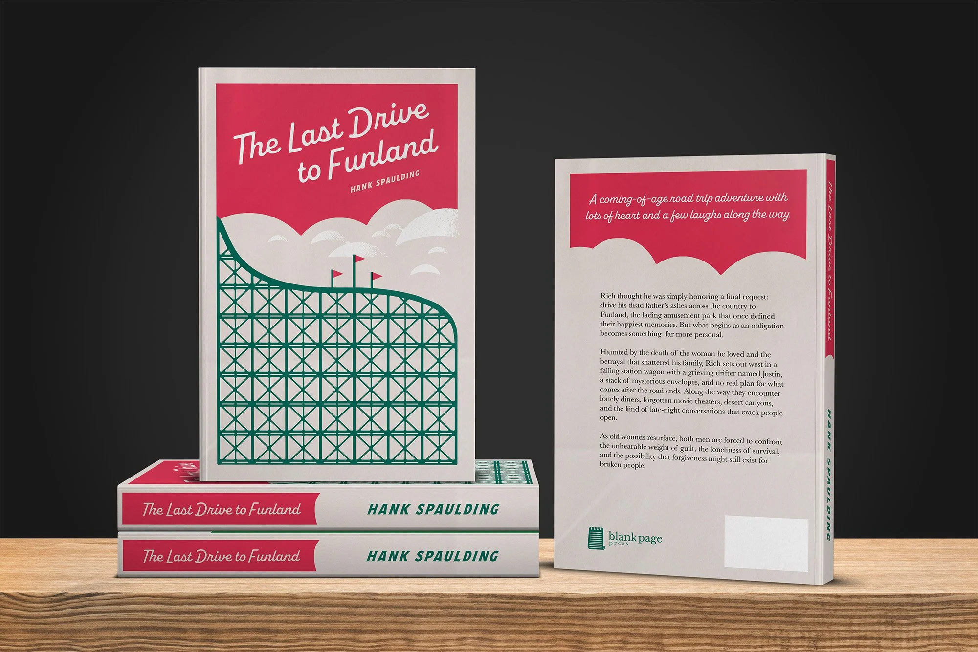 Here's a sample of the mock-ups I provide to show authors how their book will look once printed. 