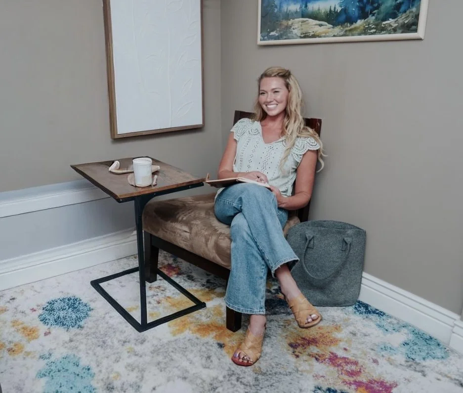 Hannah Covey, LCMHC, a mental health counselor serving clients in Millcreek and across Utah
