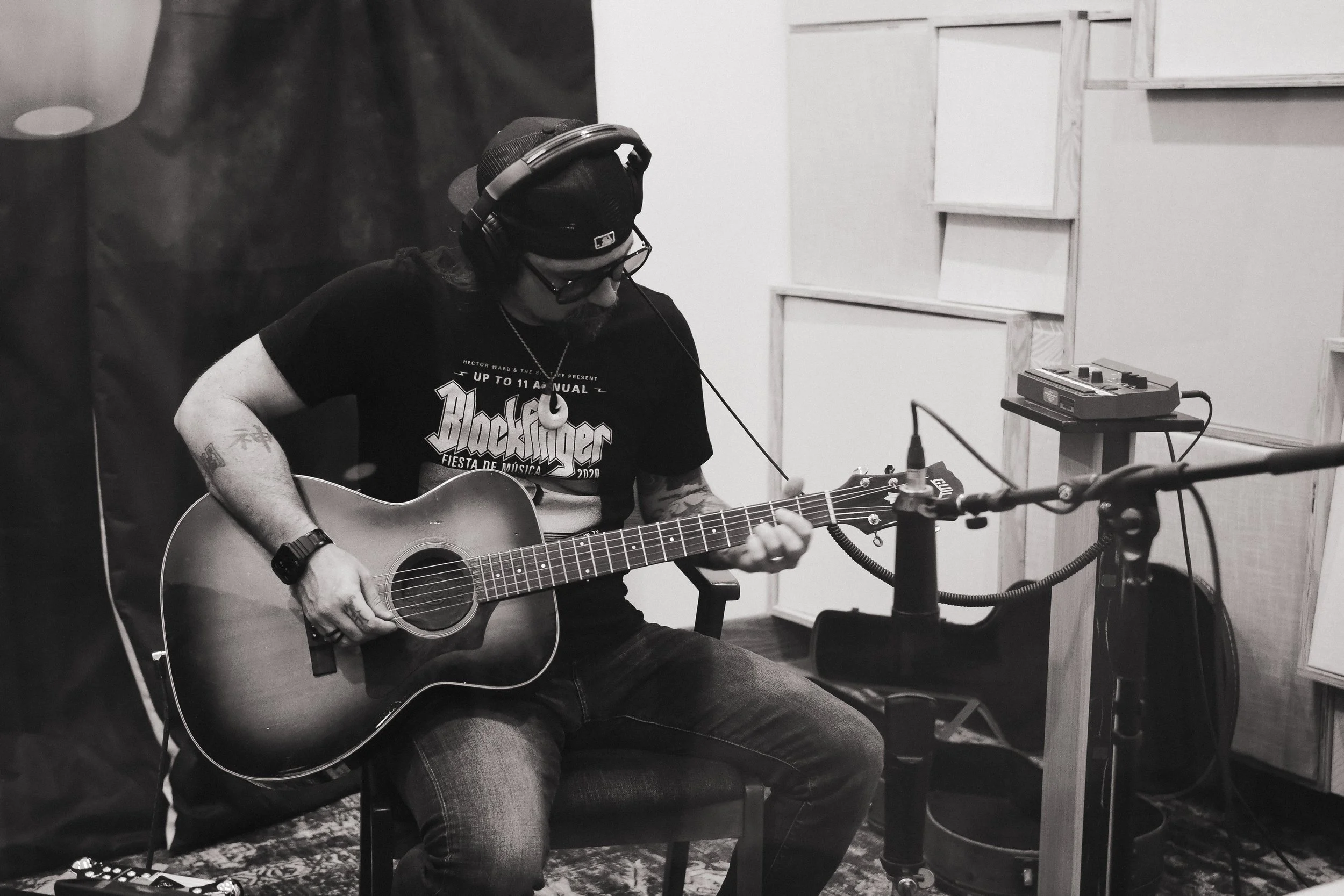 Recording Acoustic Guitar at Spectra Studios