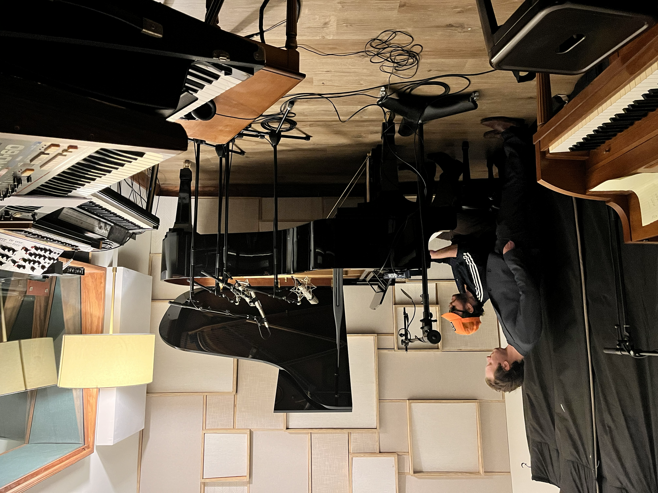 Recording Grand Piano at Spectra Studios