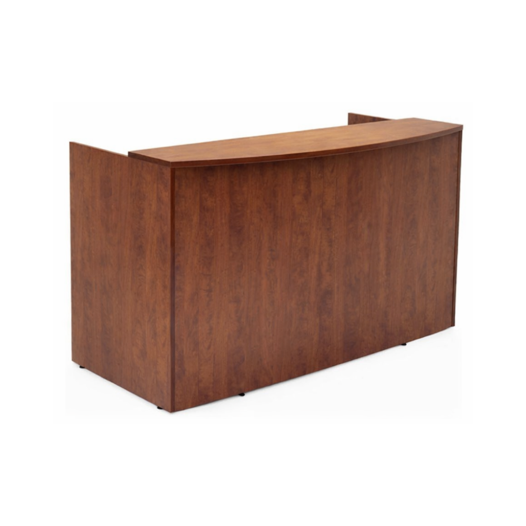 Curved Transitional Top Reception Desk