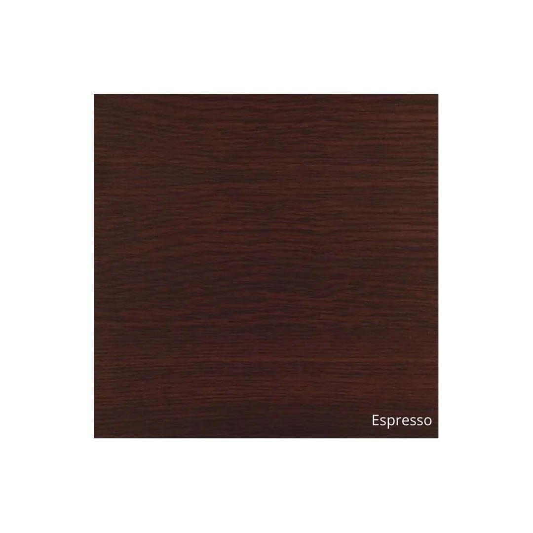 Espresso Desk Shell Finish