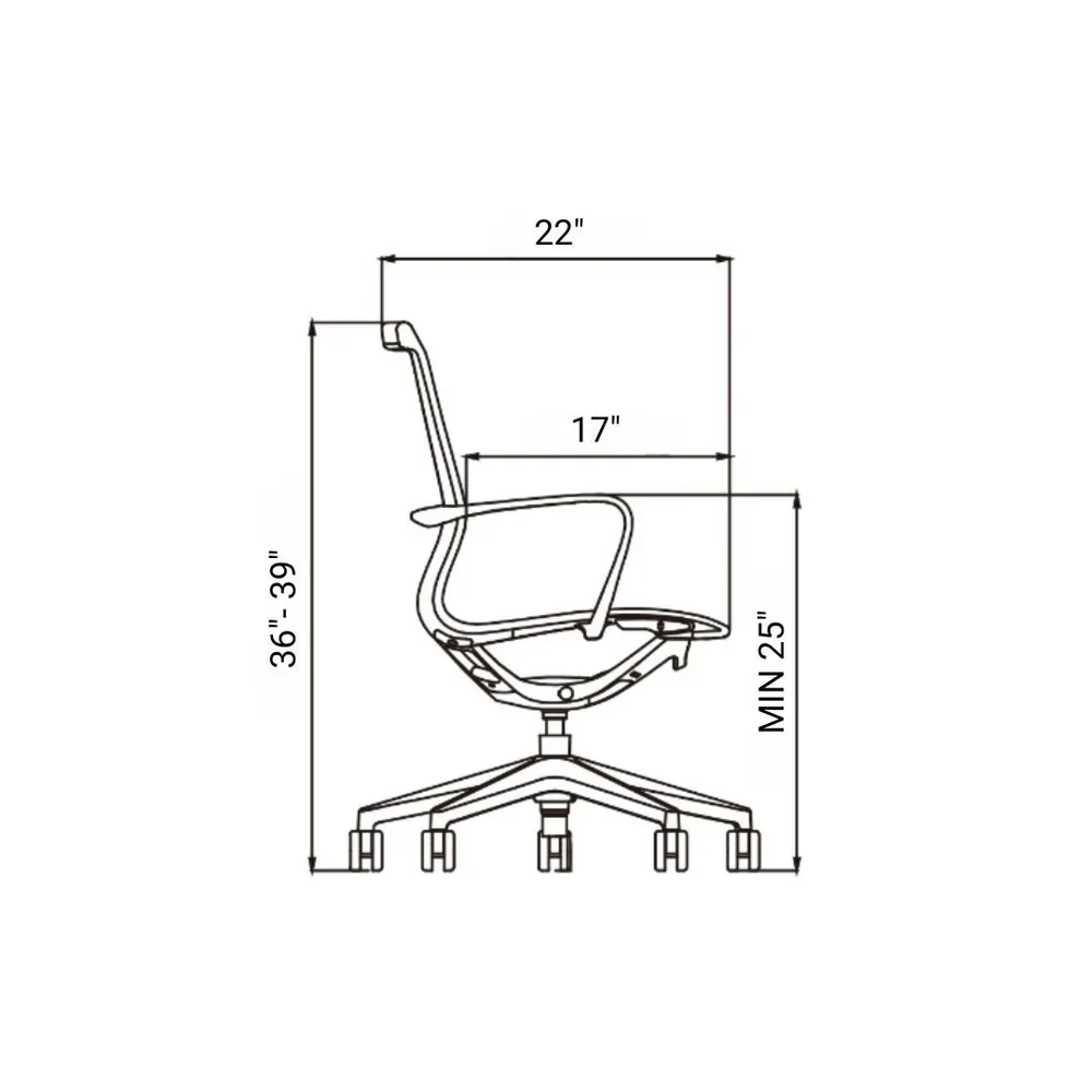 breathable ergonomic seating solution