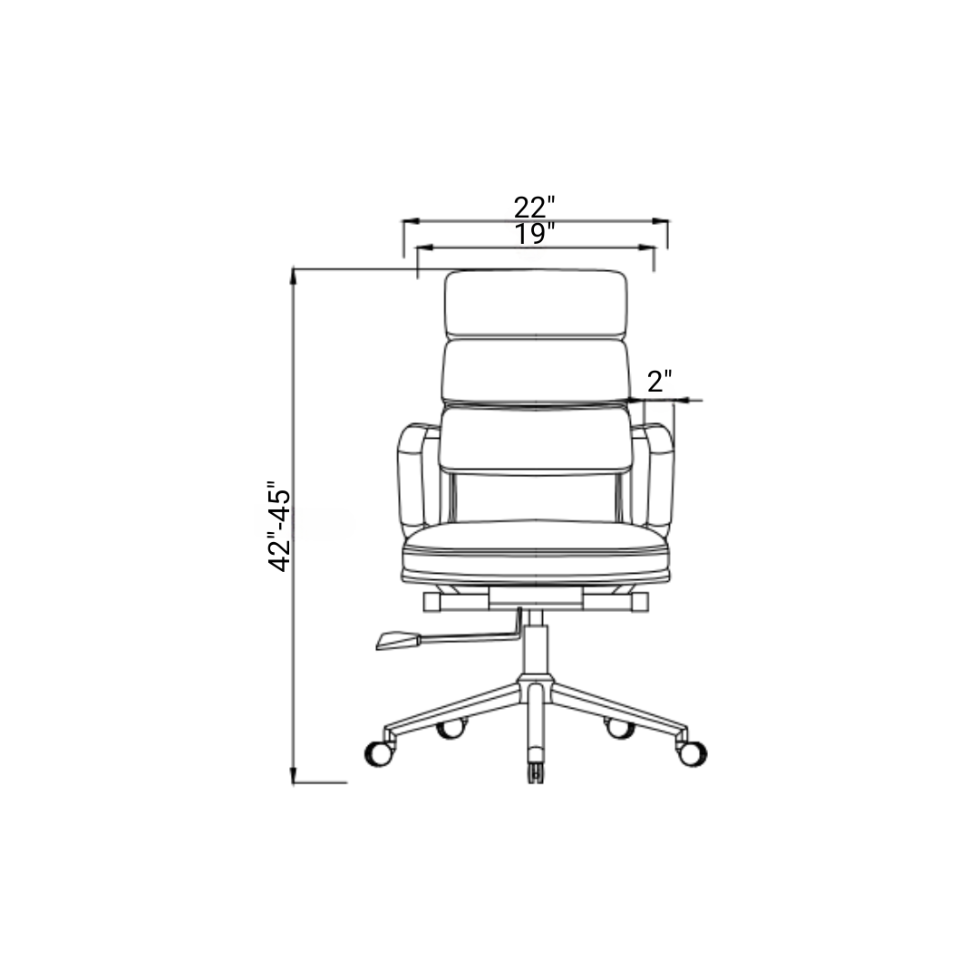 Office Chair in Camel