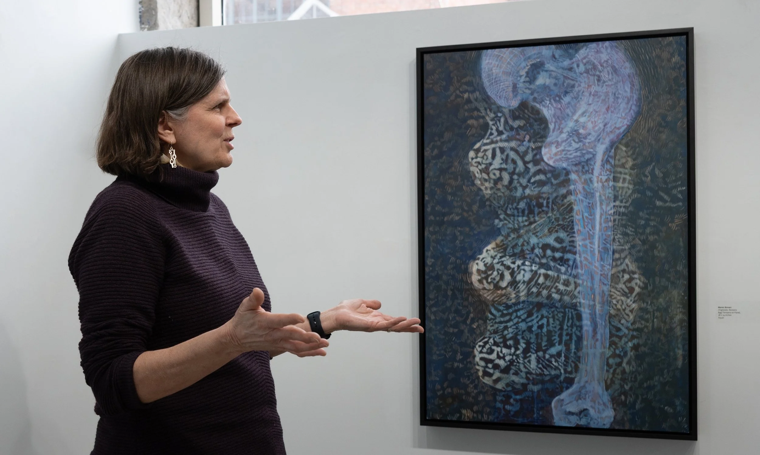 Gallery Talk at the New Members Show
