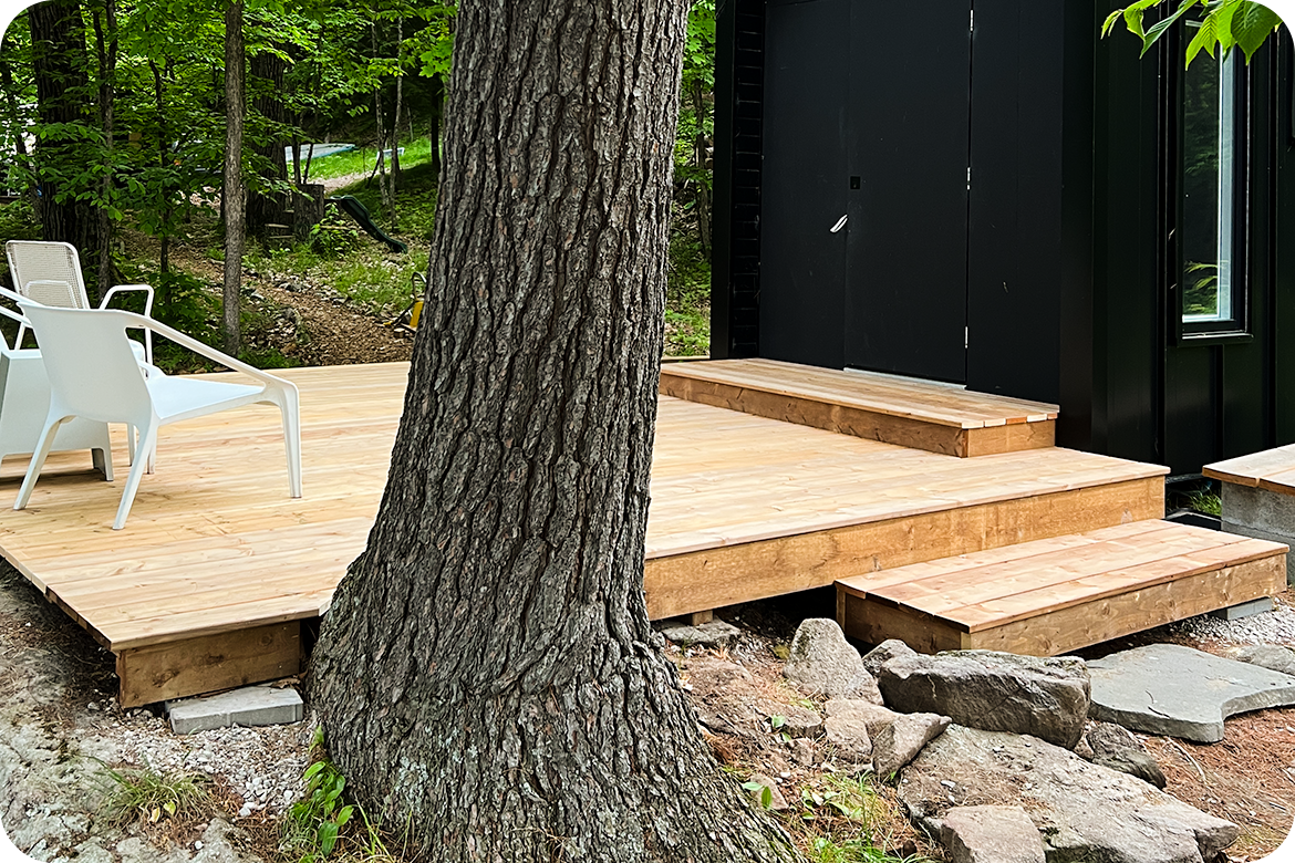 Floating Deck Plans 14ftx14ft