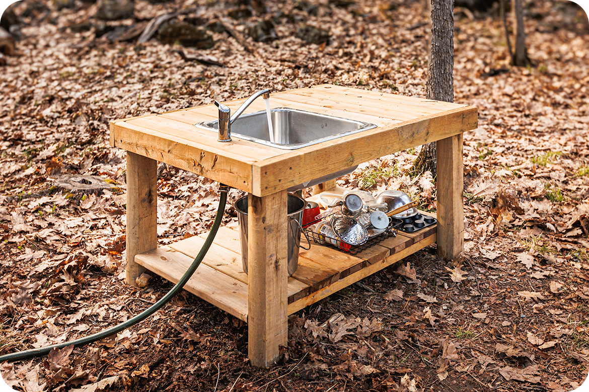 Mud Kitchen Plans
