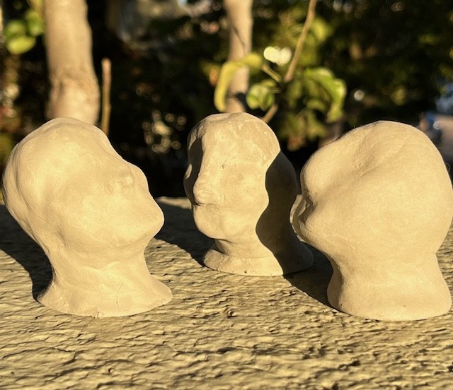 3 Heads from Mom's Last Clay.jpg