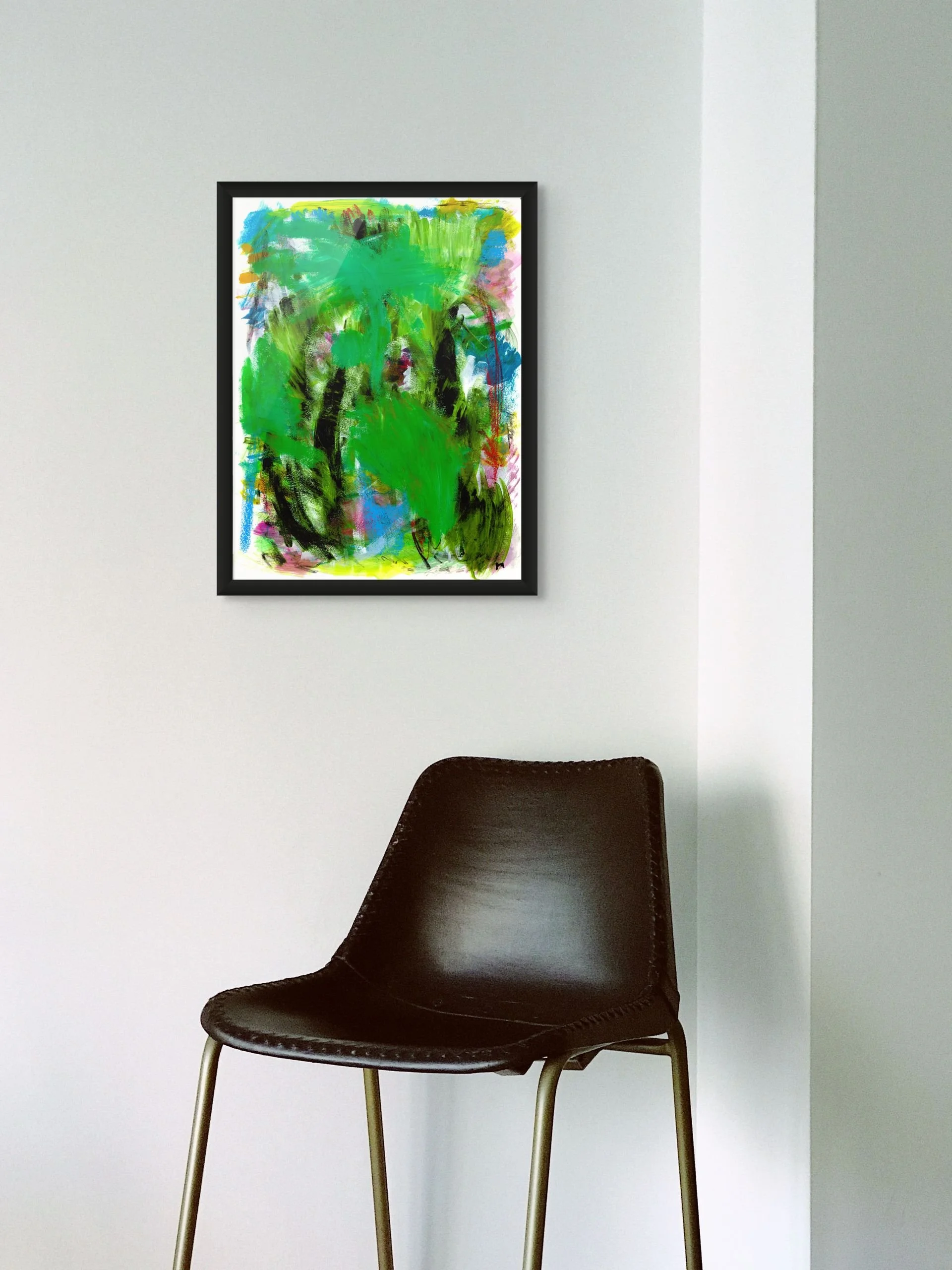 All My Friends, Sarah Hawkins Mock Up Black Chair.jpg