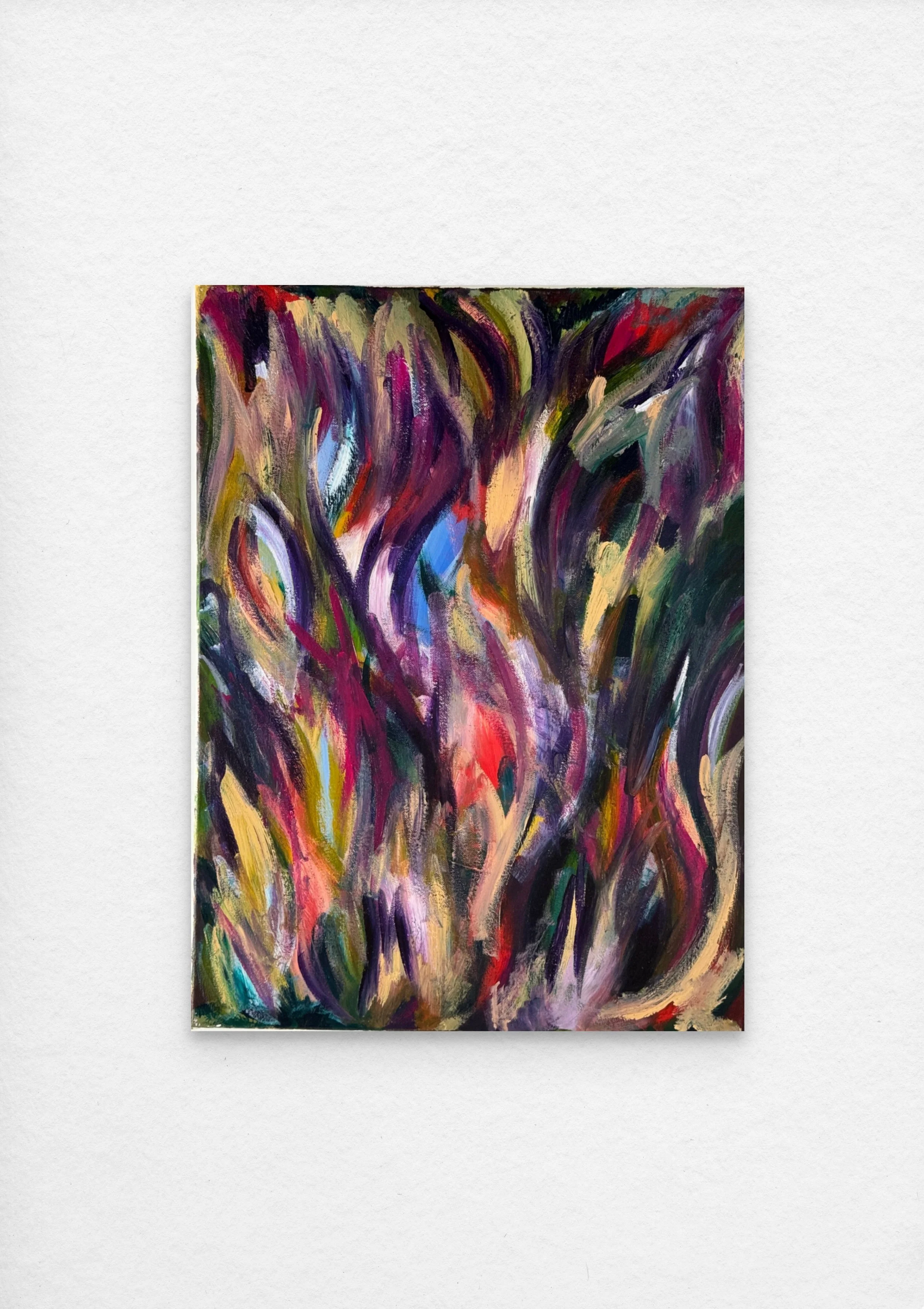 Abstract Expressionist Painting "Vault 21" by Sarah Hawkins.jpg