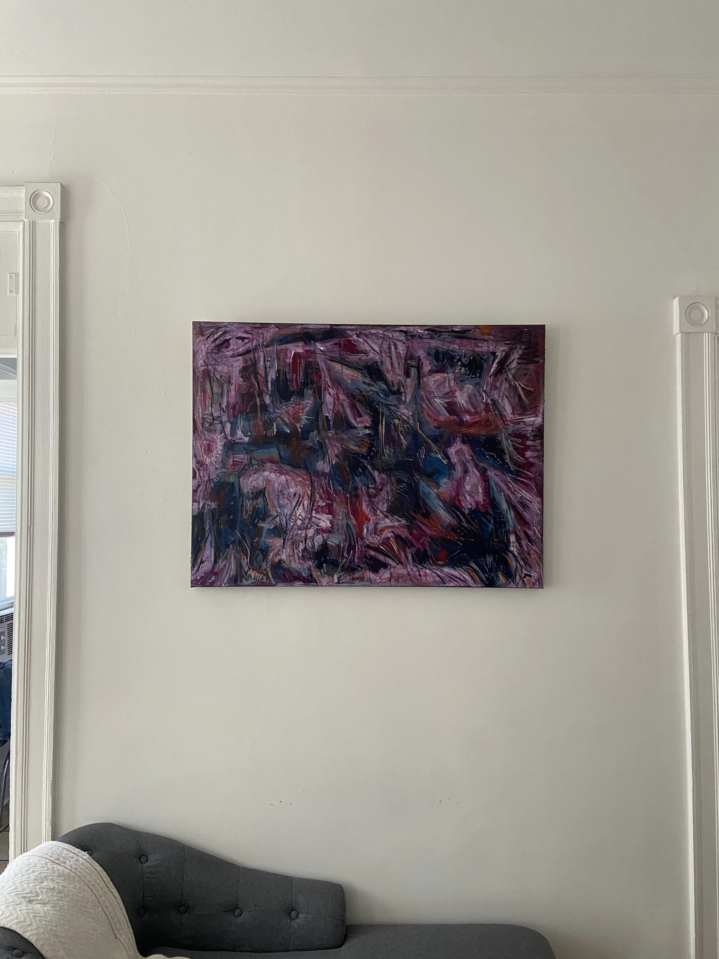 Whatever Happens Next by Sarah Hawkins on White Wall.jpg