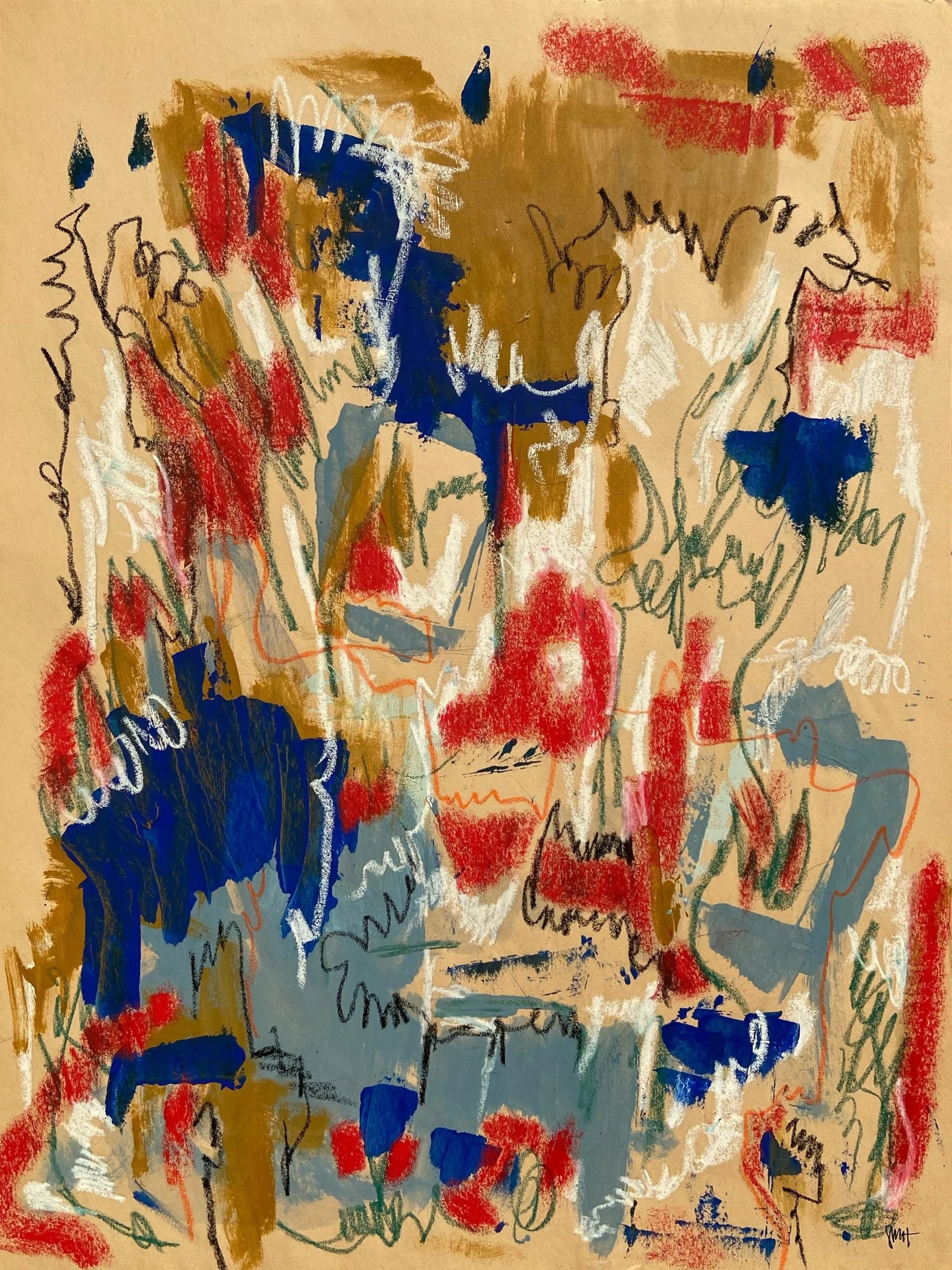 Newsprint Study No. 01