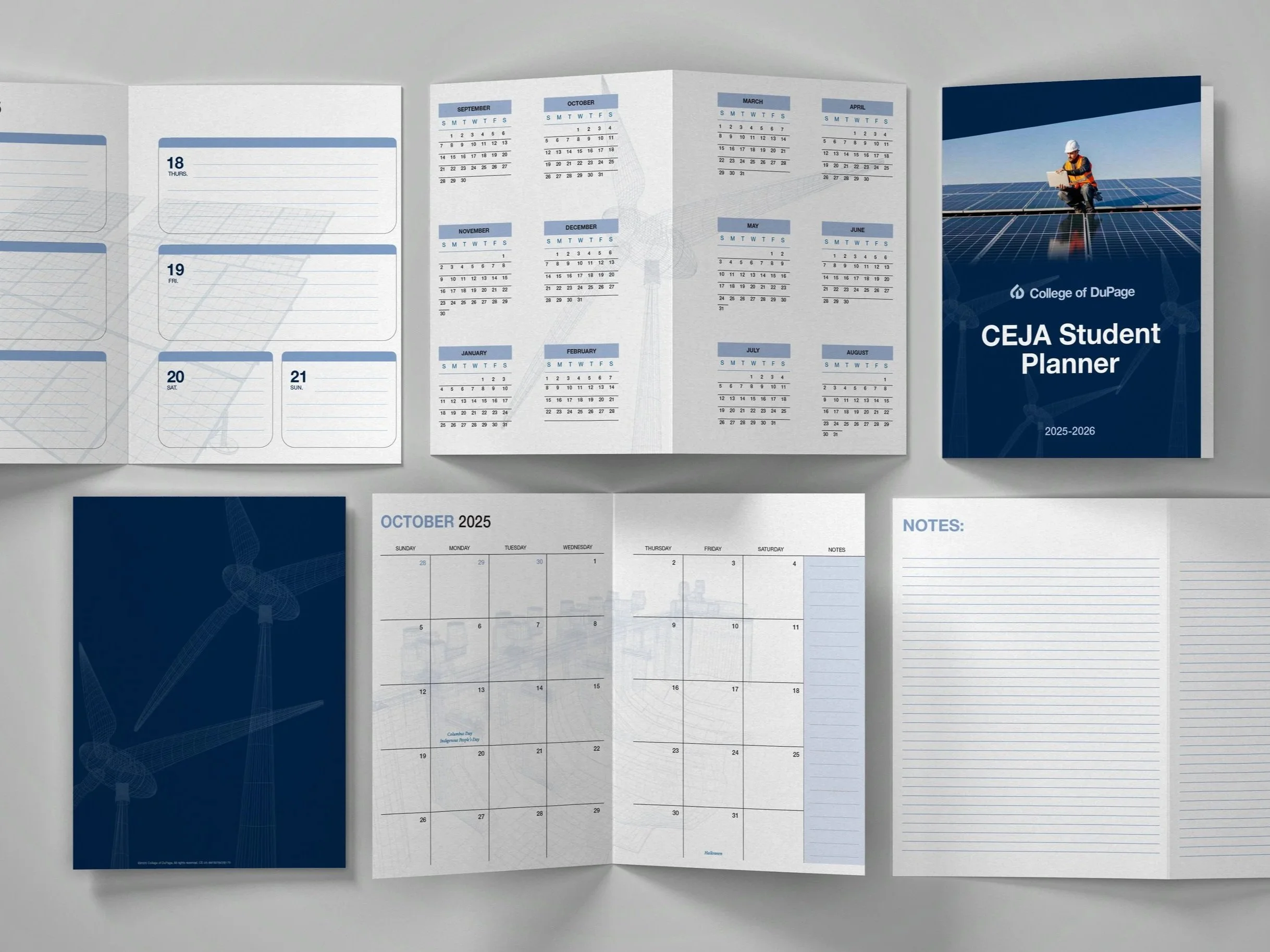 Planner book for CEJA students