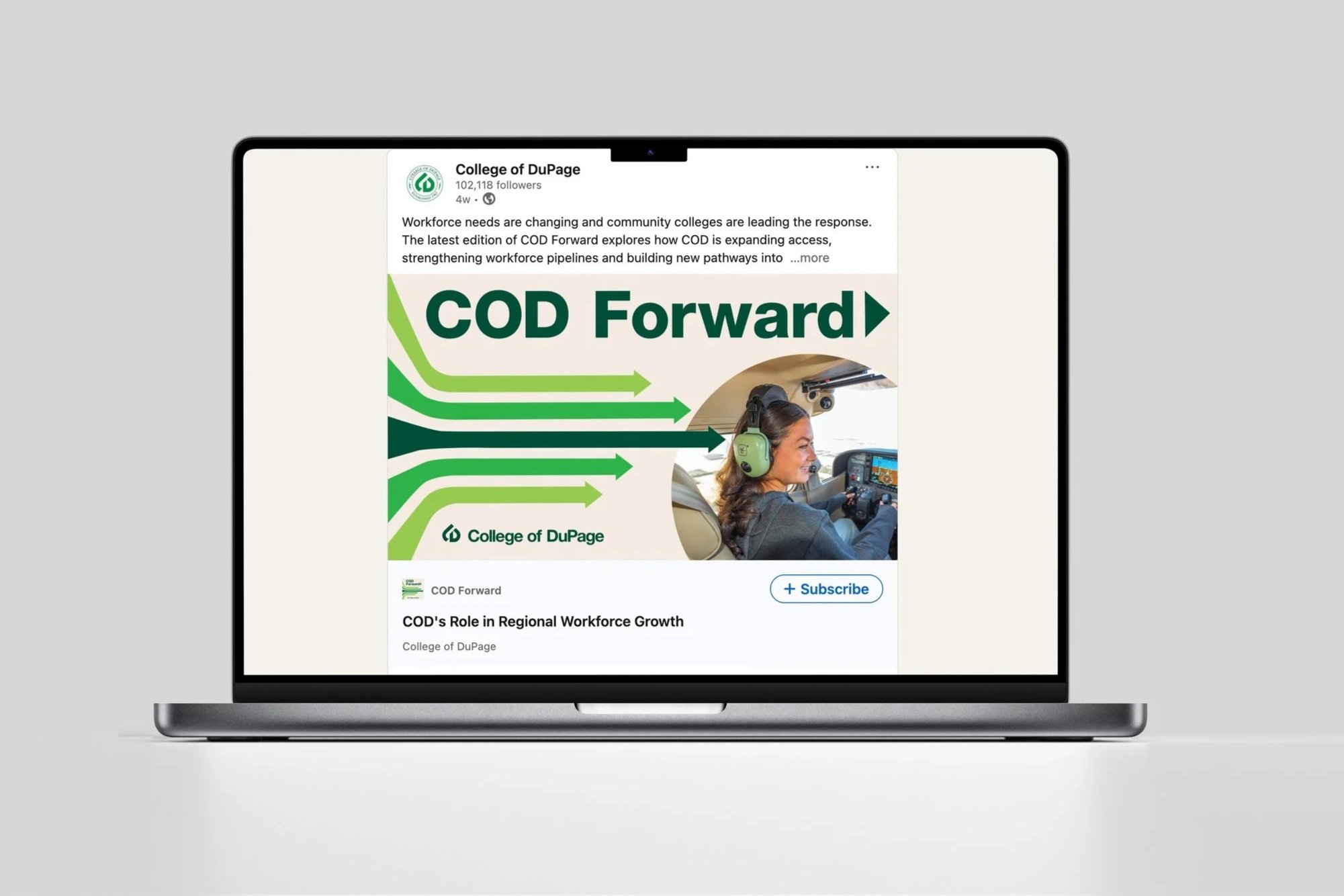 COD Forward LinkedIn newsletter