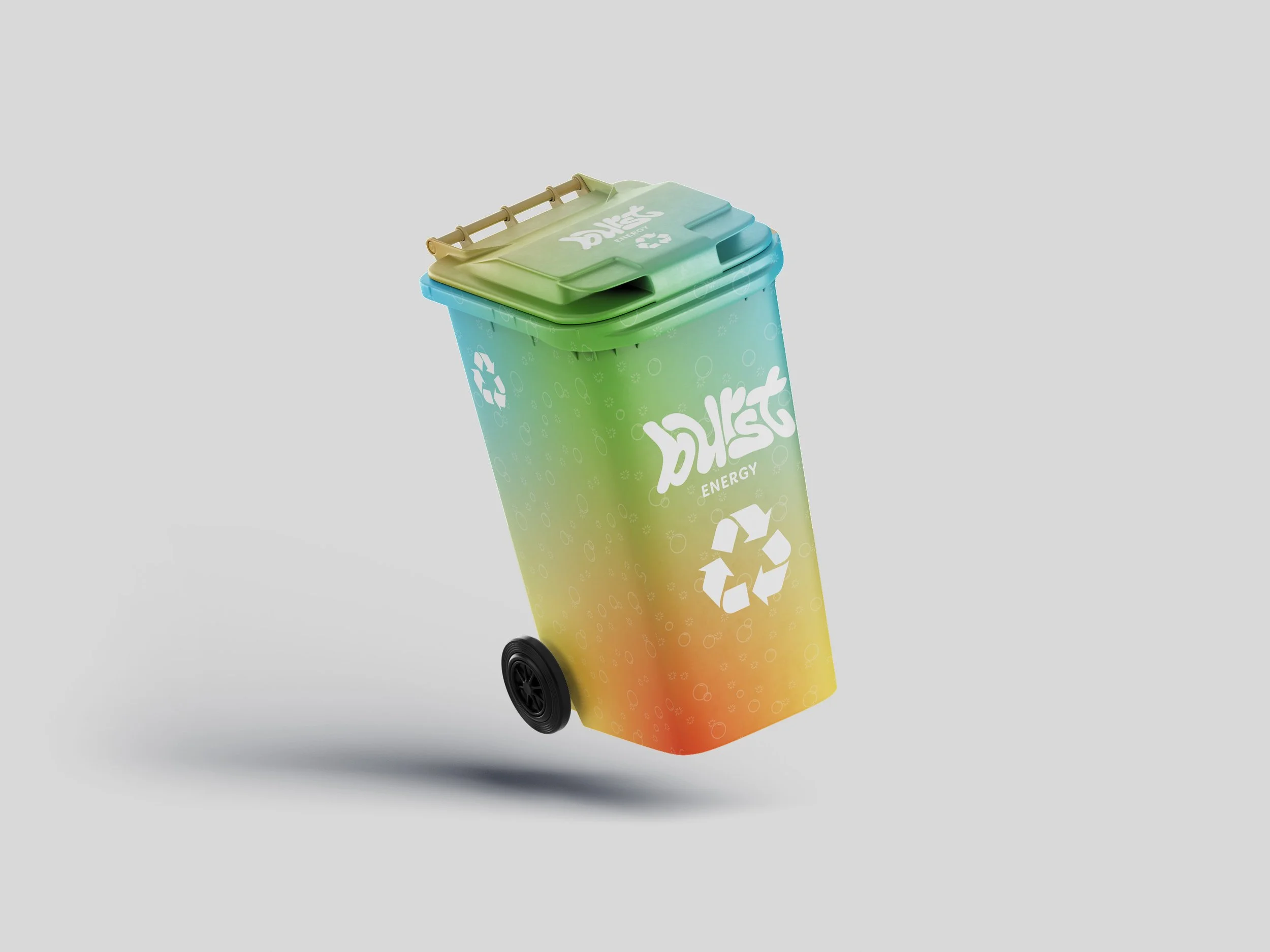 Branded Recycling Can