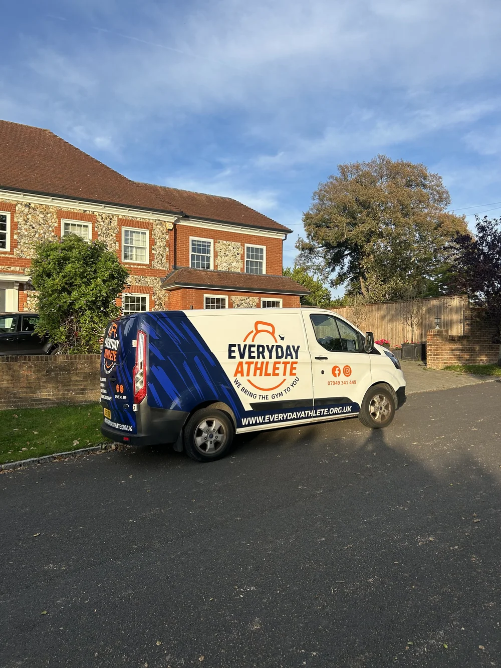 Everyday Athlete mobile personal training vehicle