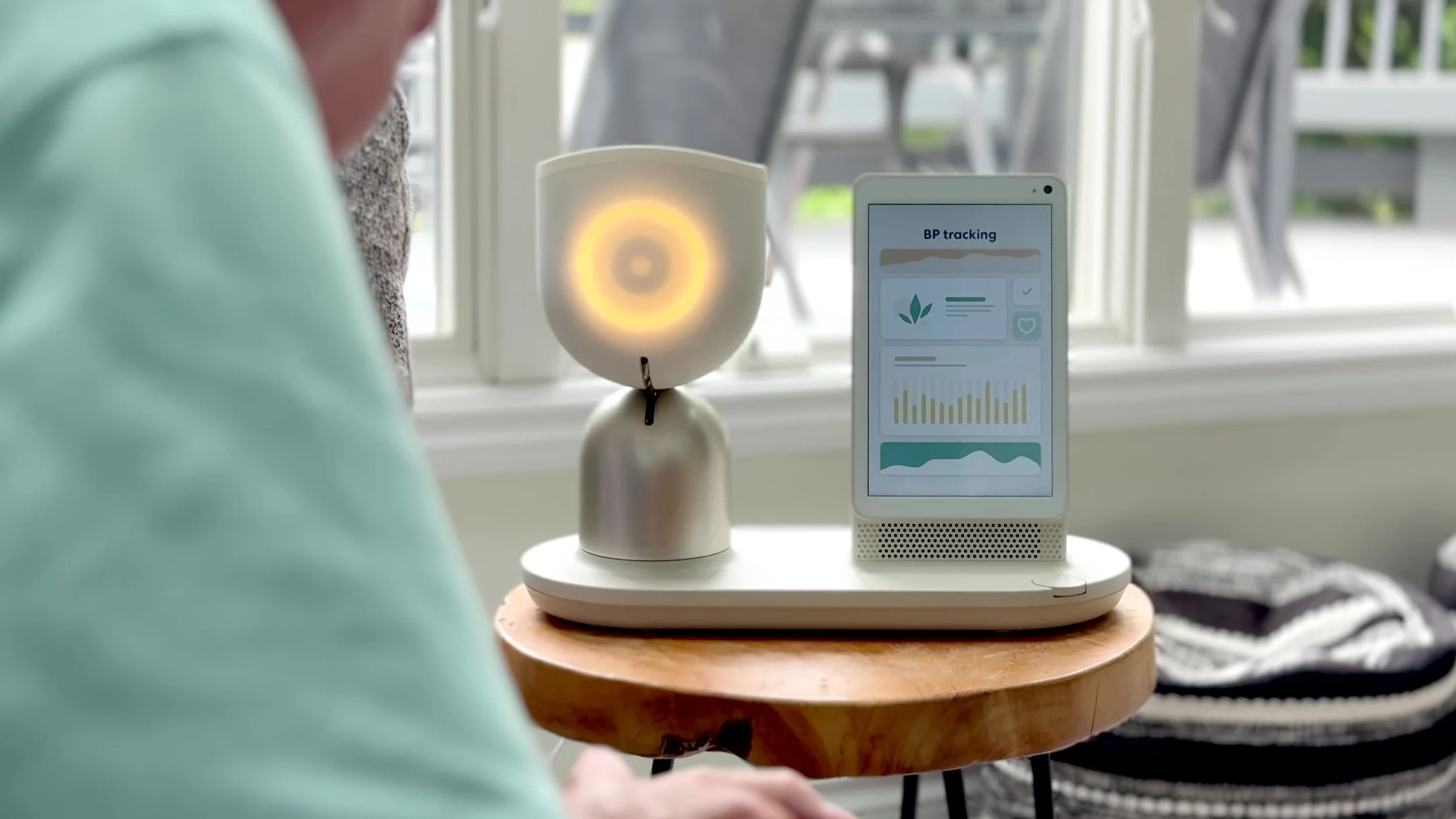 Aging at home, connected