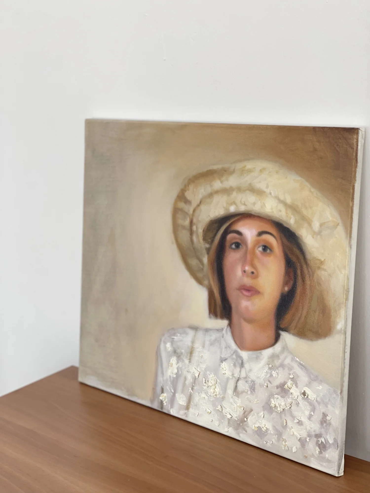 Obra figurativa al óleo de Isabel Barceló