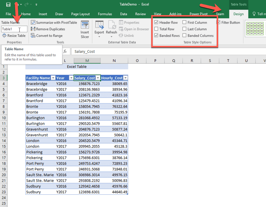 How To Create Tables in Excel: 5 Simple Steps — Steve Young Creative