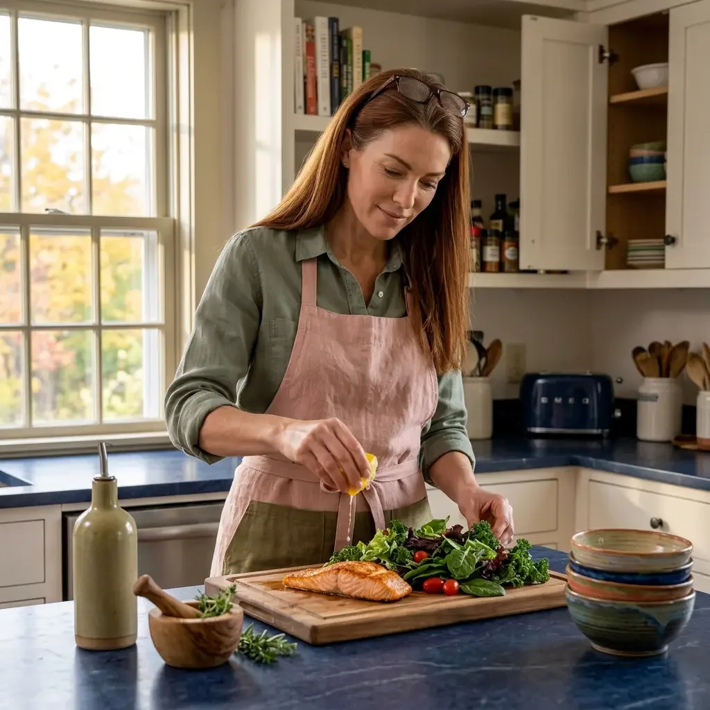 Body composition and metabolic health habits for women in midlife